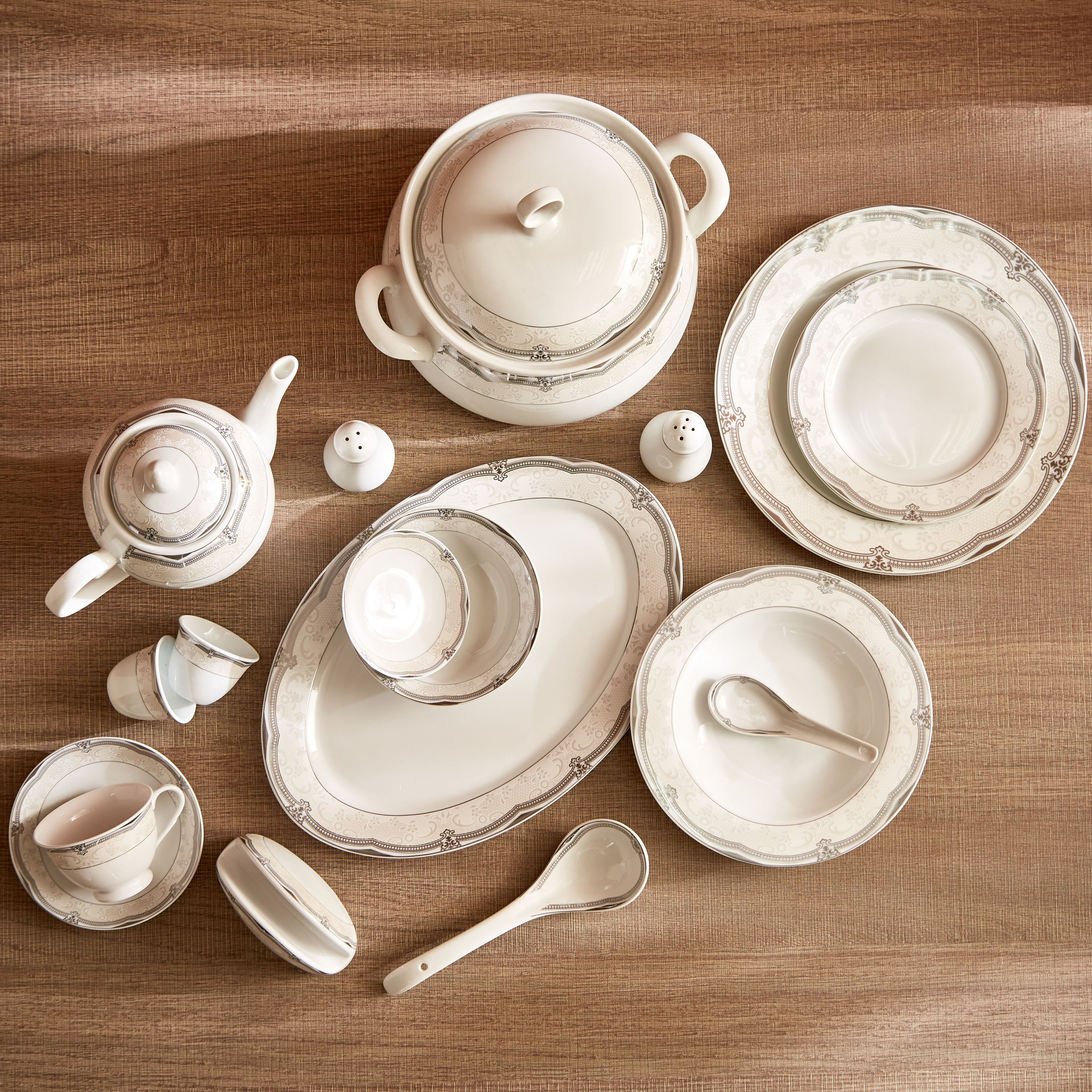 طقم عشاء 65 قطعة من فيستيف بلاتينا-hbxhomeware-hbxkitchen-image-7