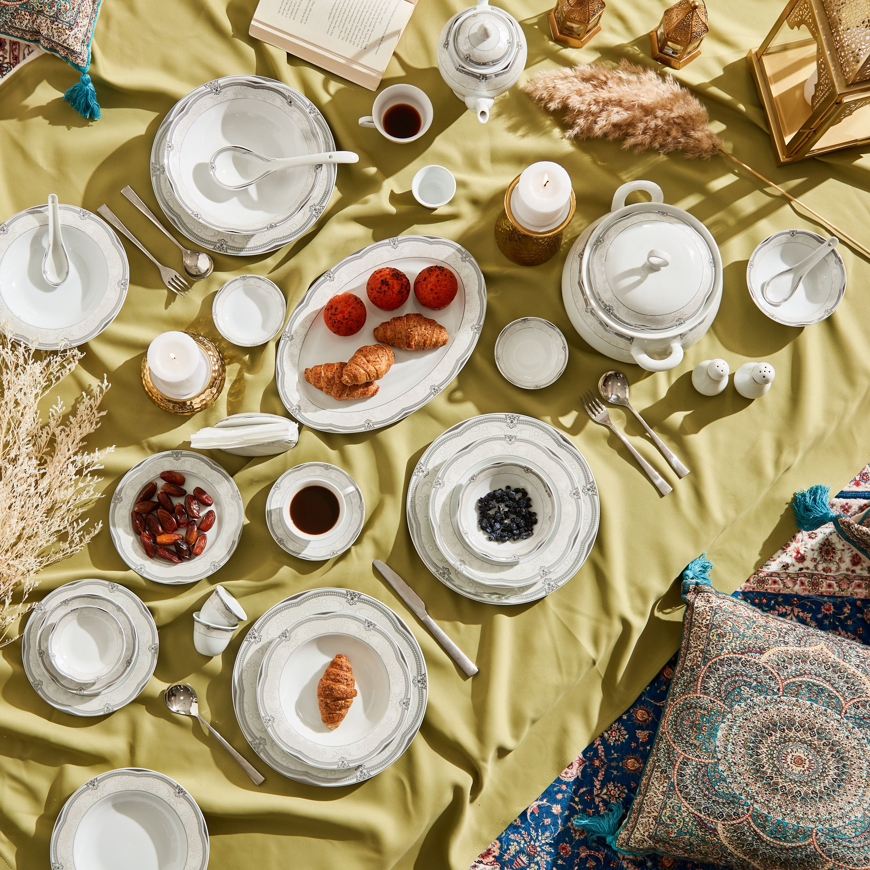 طقم عشاء 65 قطعة من فيستيف بلاتينا-hbxhomeware-hbxkitchen-image-8
