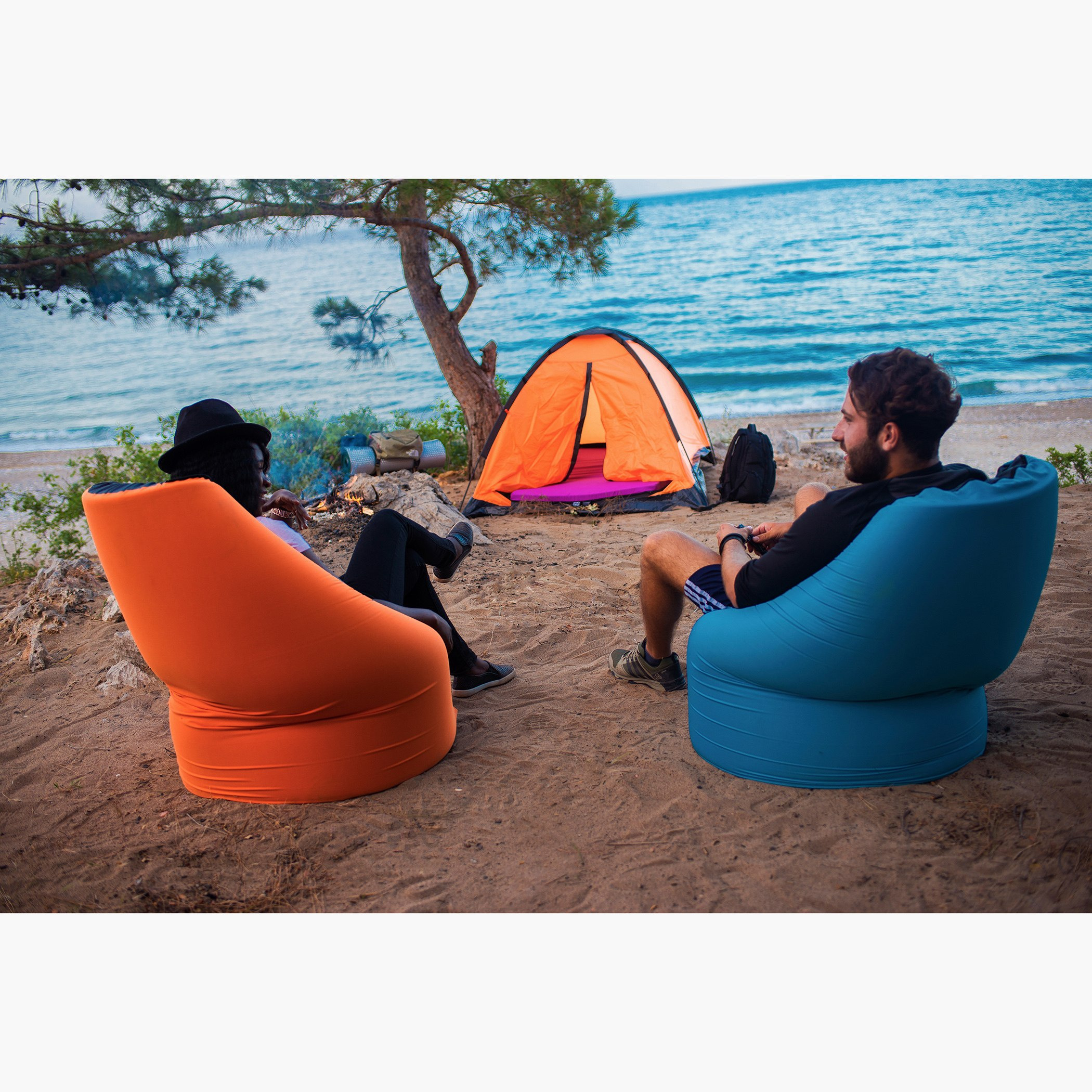 مرتبة للسفر والضيوف والجلوس والنوم من بي كيو- 90x220x8.5 سم-hbxfurniture-bedroom-mattresses-single-image-5