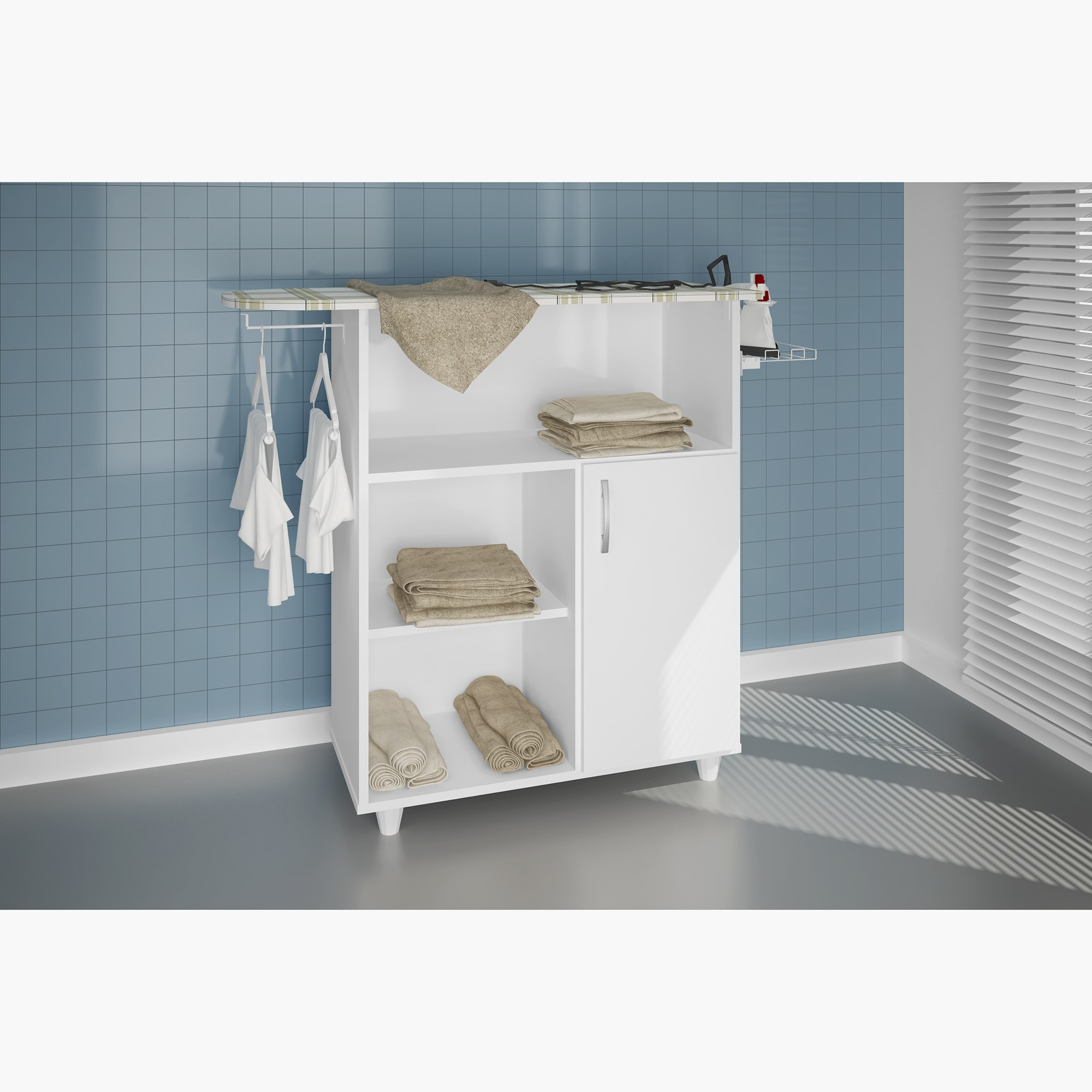 منضدة كي بباب وأرفف من كارلي-hbxbedroom-bedroomaccessories-bedroomstorage-image-1