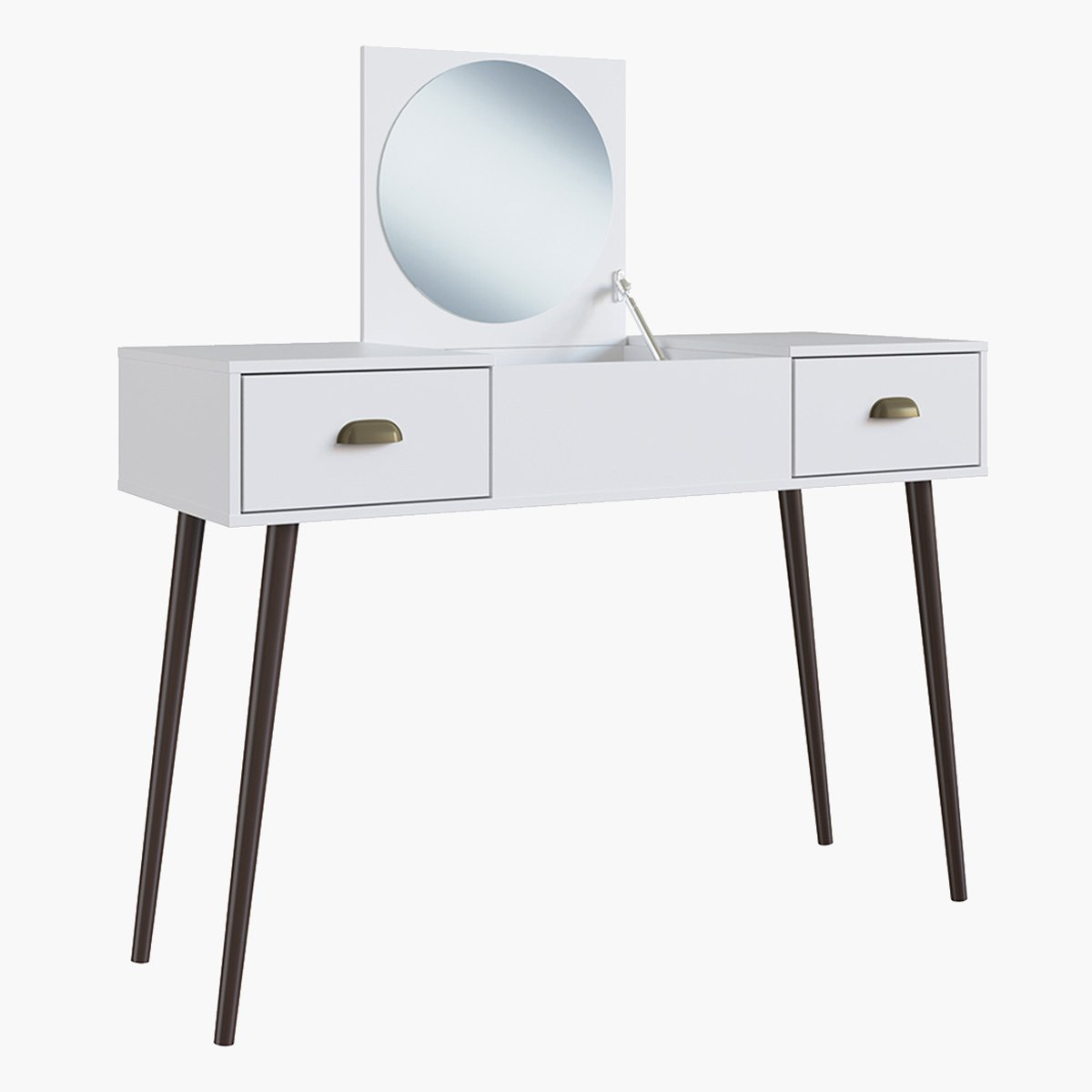 طاولة تزيين بدرجين ومرآة - أكسيس من موڤو-hbxfurniture-bedroom-dressersandmirrors-image-2