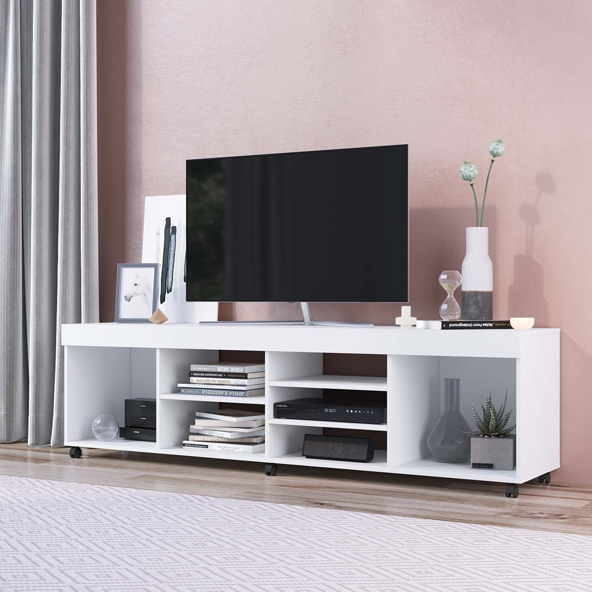 وحدة تلفزيون منخفضة برف حتى 75 بوصة من كيلي-hbxlivingroom-mediaunitsandstorage-tvunits-image-1