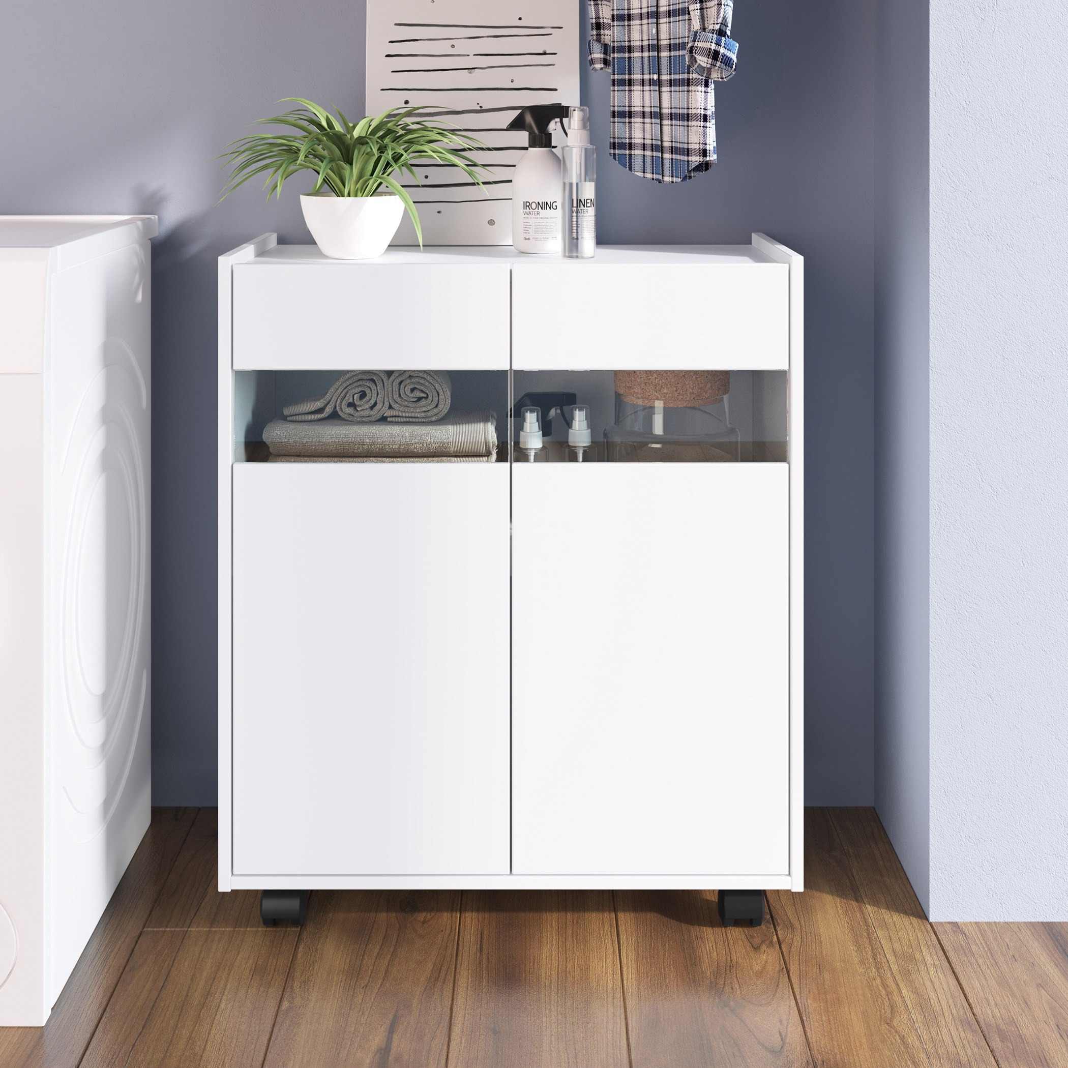 خزانة غسيل ببابين ودرجين من كيلي-hbxbedroom-bedroomaccessories-bedroomstorage-image-1