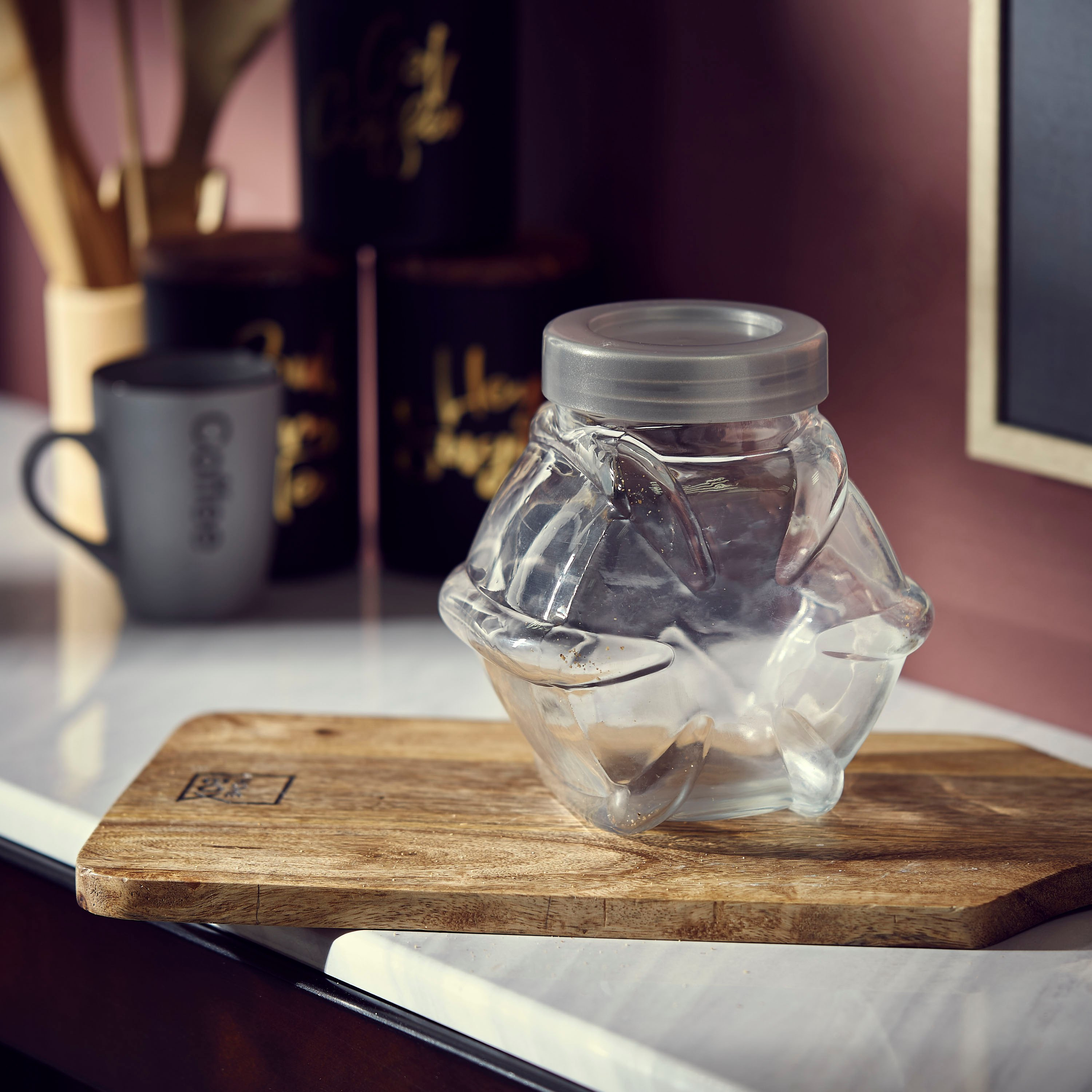 حاوية زجاج كريستال بغطاء - 1.7 لتر-hbxhomeware-hbxkitchen-image-4