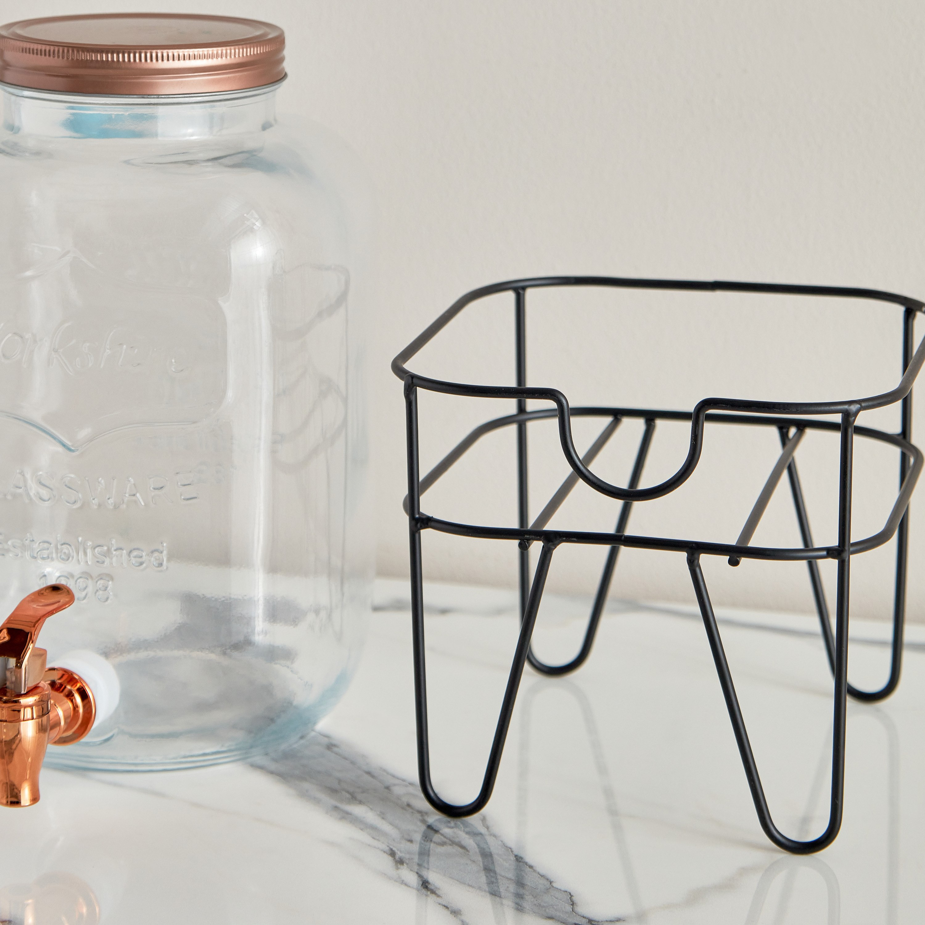 موزع مشروبات زجاج بغطاء من أكوا - 4 لتر-hbxhomeware-hbxkitchen-image-4