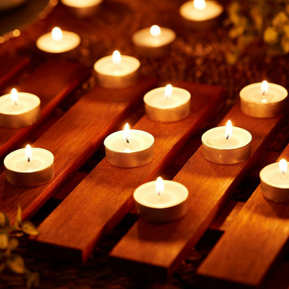 Zen Natural Life Wild Lavender Tealight Candle - Set of 30