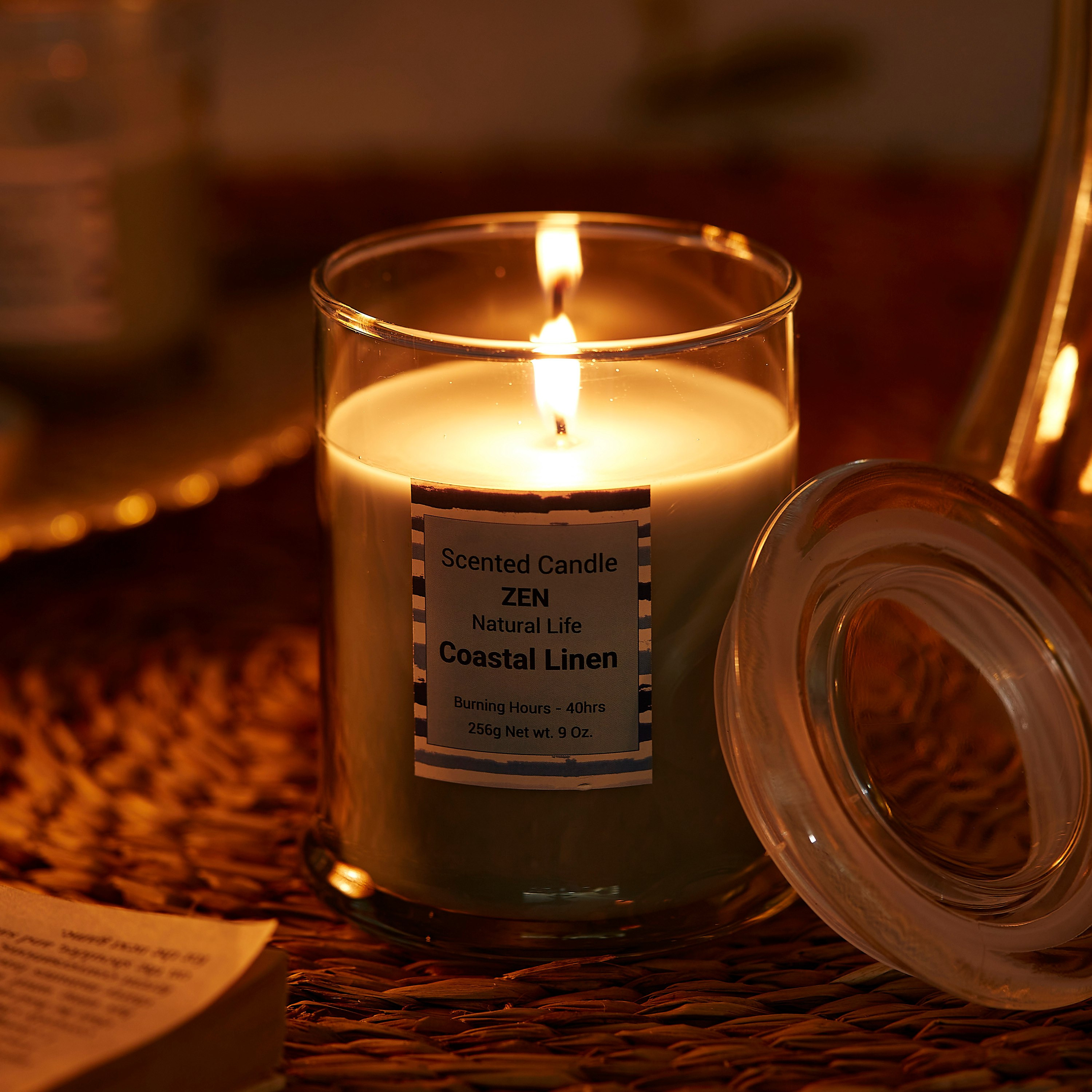 Zen Natural Life Coastal Linen Ring Jar Candle-PROMO_HB_AE_B1G1_250925-image-2