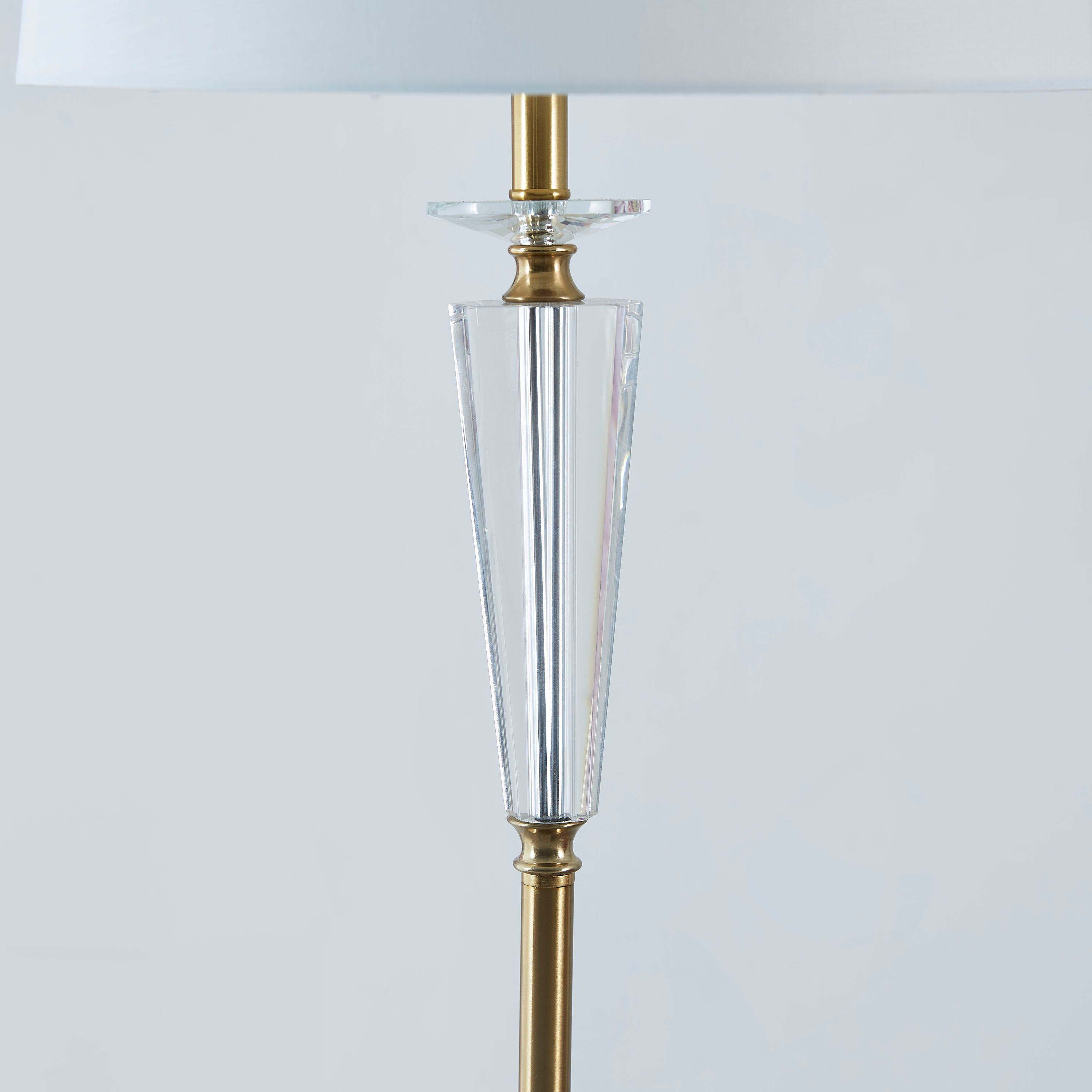 مصباح أرضية معدني بكريستال زخرفي من ليو - 164 سم-hbxhomeware-hbxdecorandfurnishings-image-3