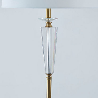 Leo Metal Floor Lamp with Decorative Crystal - 164 cm