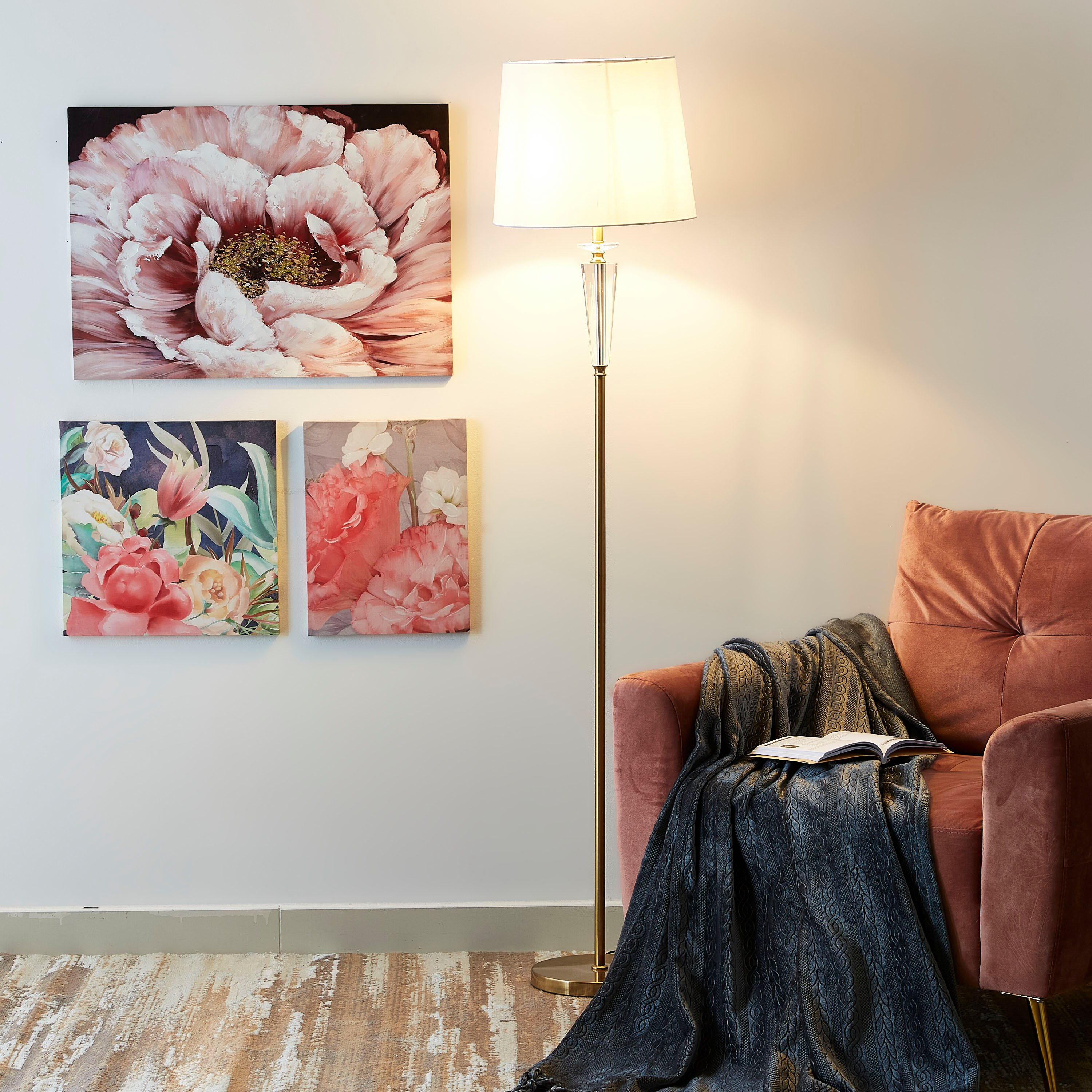 مصباح أرضية معدني بكريستال زخرفي من ليو - 164 سم-hbxhomeware-hbxdecorandfurnishings-image-5