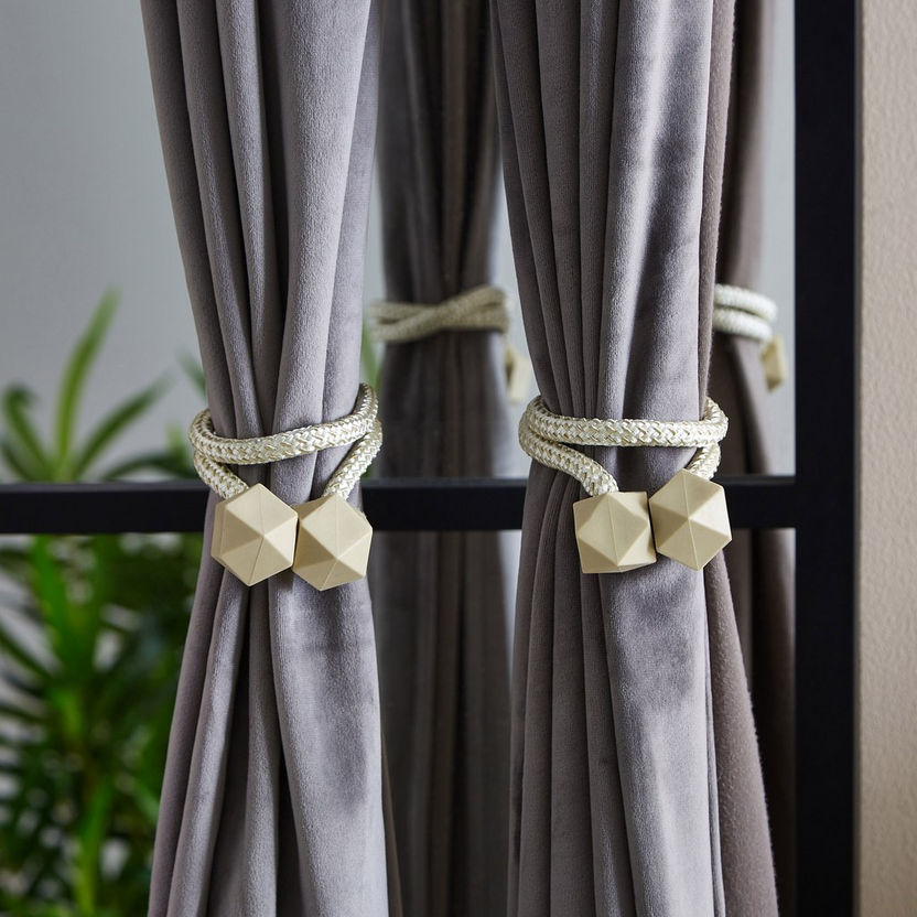 Dazzle Emily Curtain Tieback - Set of 2-Tie Backs and Tassels-image-0