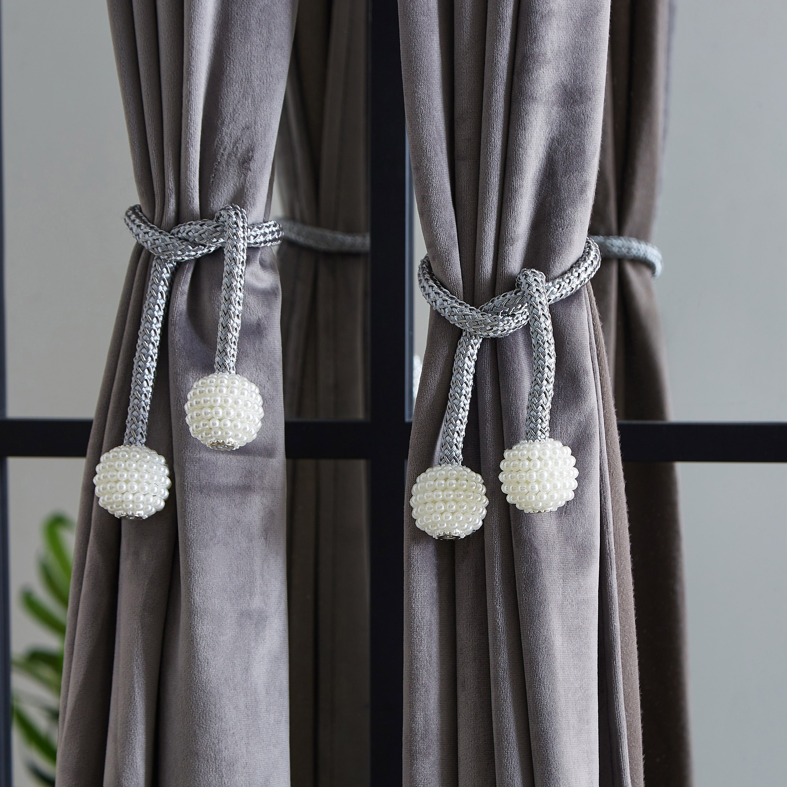 Dazzle Lenda Curtain Tieback - Set of 2-hbxhomeware-hbxdecorandfurnishings-image-1