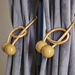 Dazzle Flora Curtain Tieback - Set of 2-Tie Backs & Tassels-thumbnailMobile-1