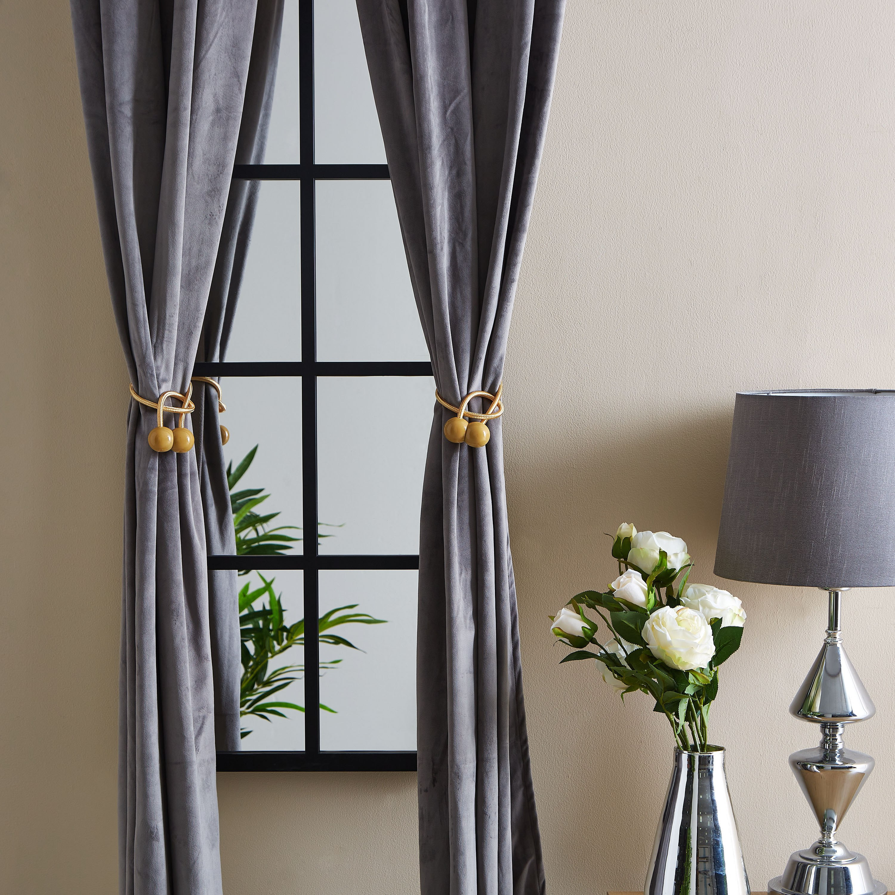 مثبت ستائر فلورا من دازل - طقم من قطعتين-hbxhomeware-hbxdecorandfurnishings-image-3
