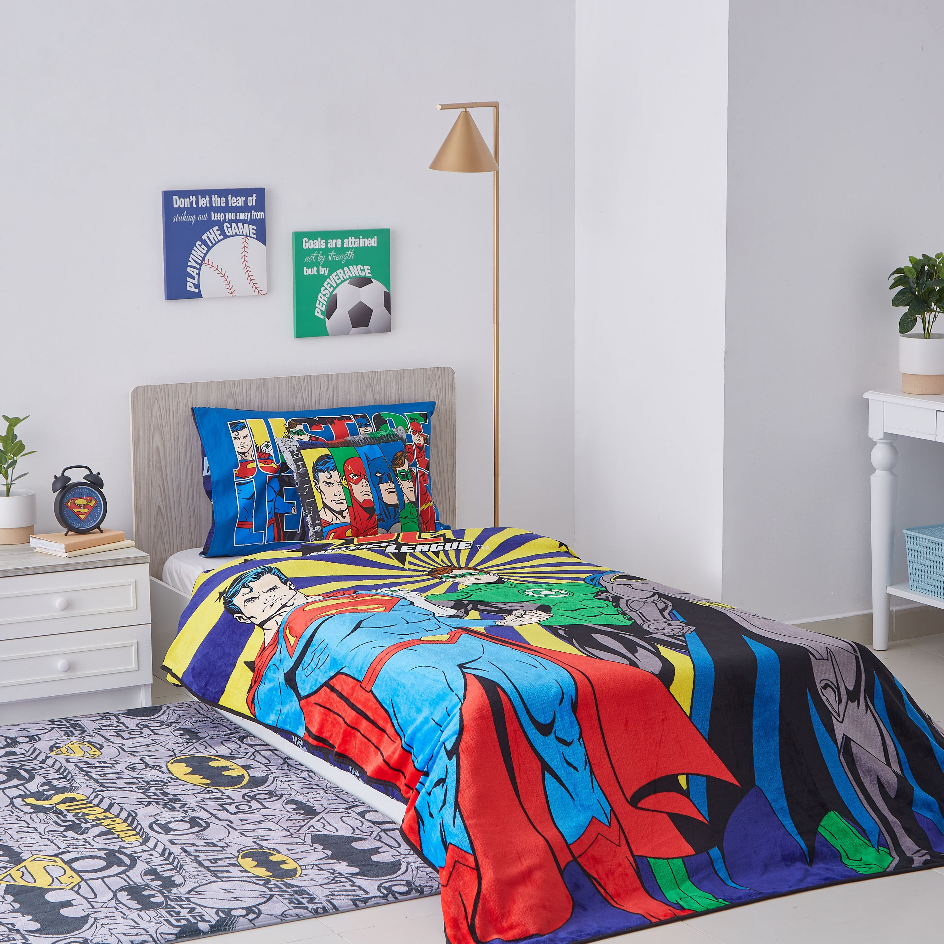 بطانية فلانيل بتصميم جاستيس ليج - 160x220 سم-hbxhomeware-hbxkidsandyouth-image-5