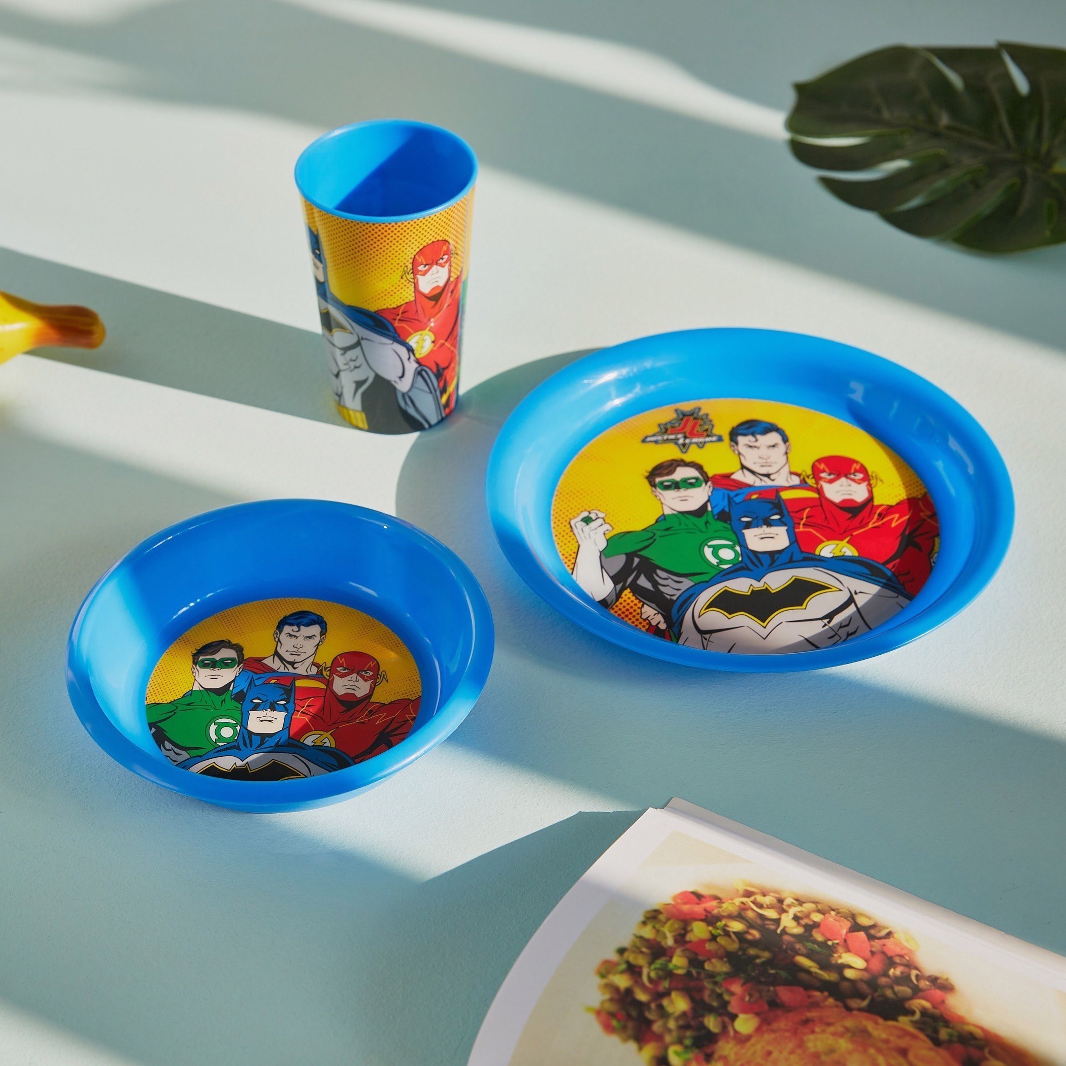 طقم فطور - 3 قطع من جاستيس ليج-hbxhomeware-hbxkidsandyouth-image-1