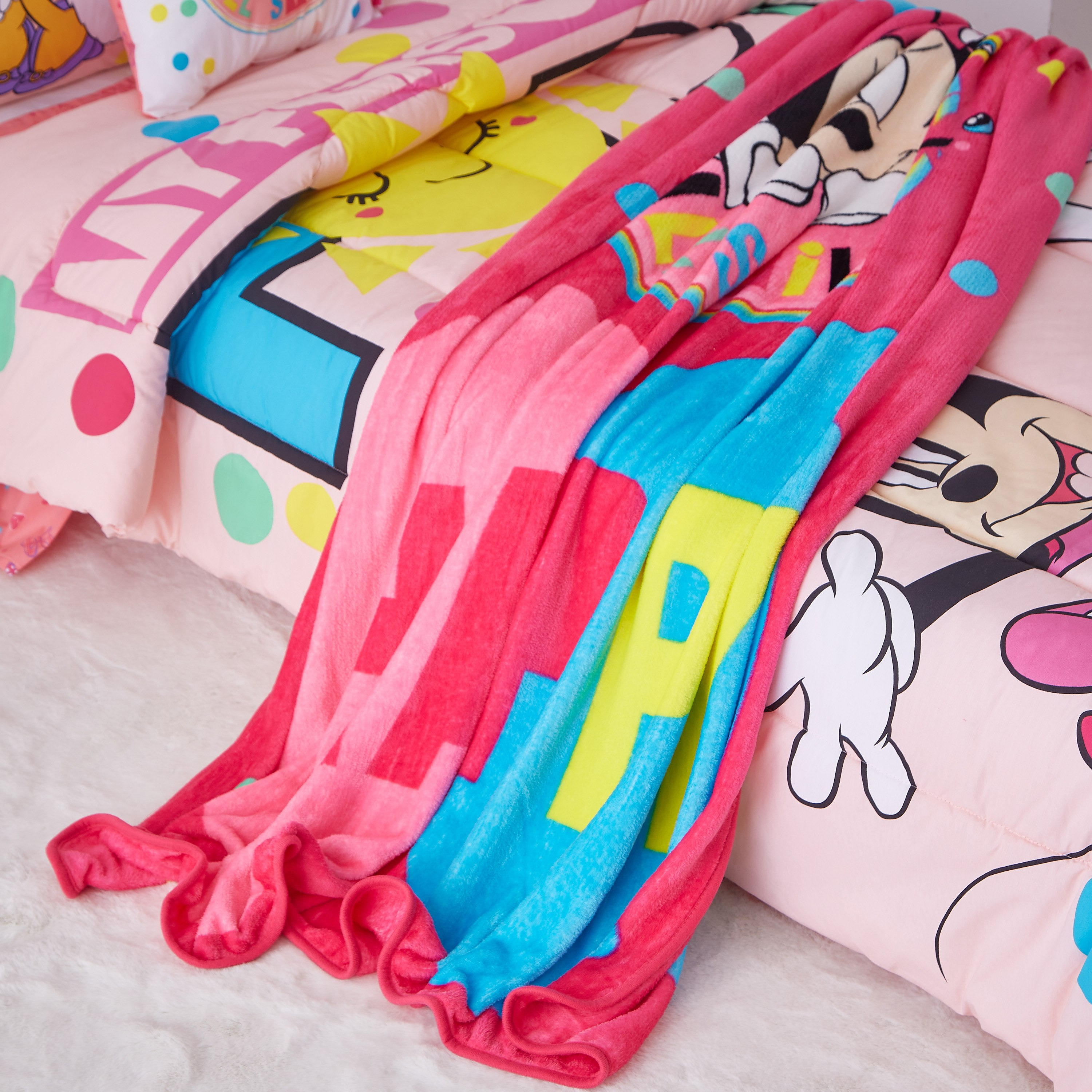 بطانية فلانيل ميني ماوس - 160x220 سم-hbxhomeware-hbxkidsandyouth-image-3