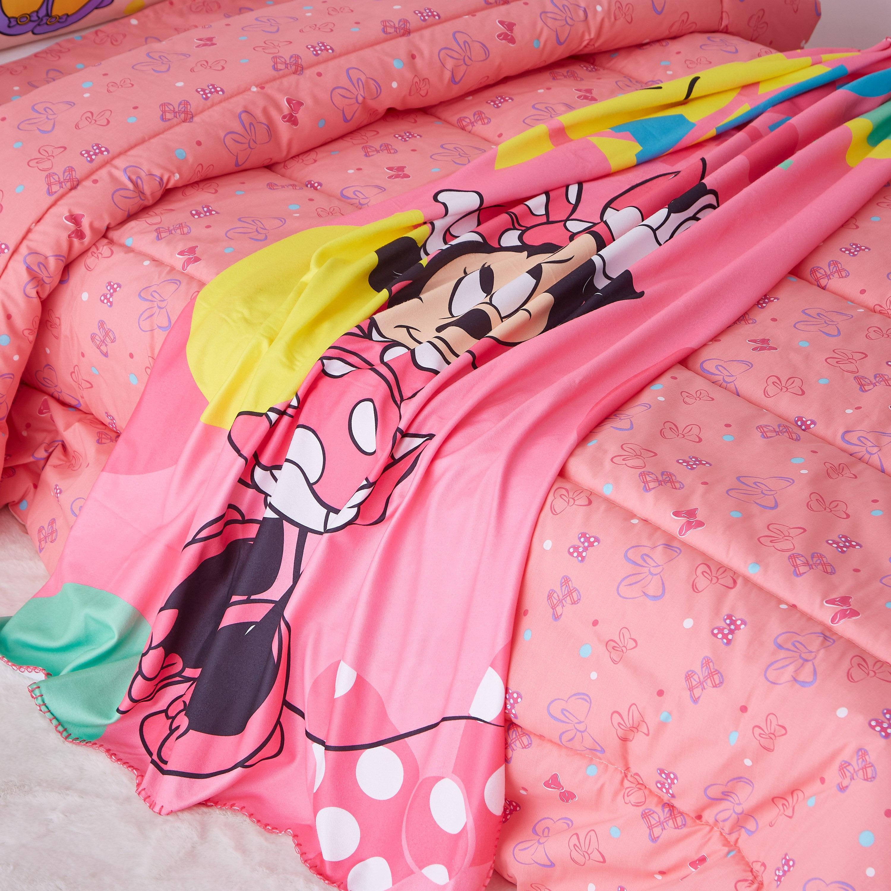 Minnie Mouse Polar Fleece Blanket - 100x150 cm-hbxhomeware-hbxkidsandyouth-image-3