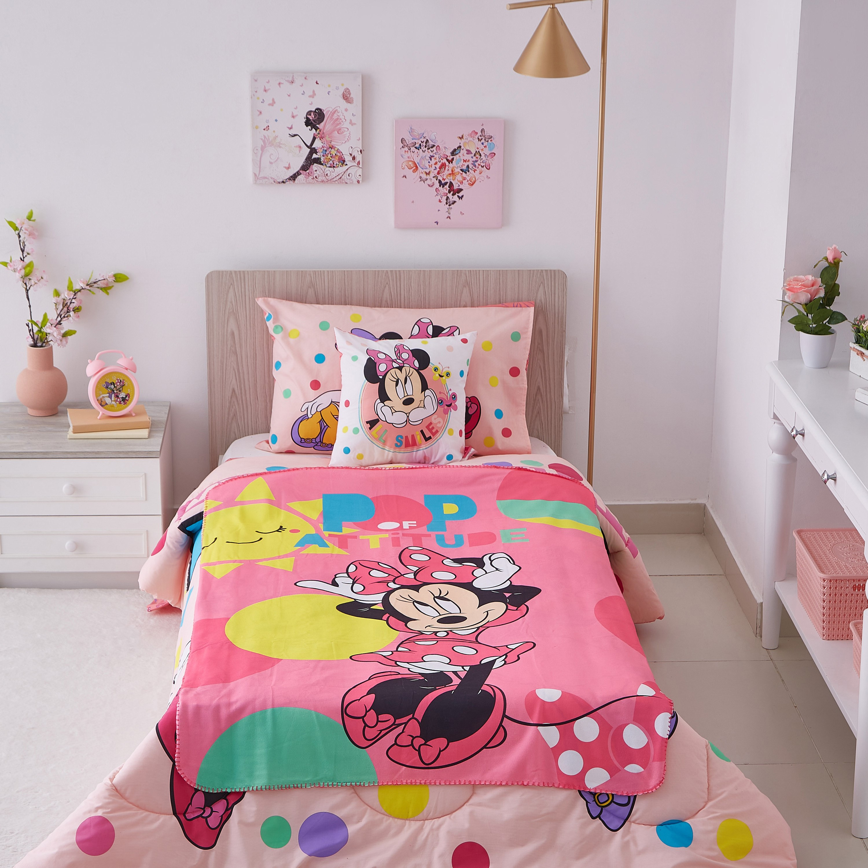 Minnie Mouse Polar Fleece Blanket - 100x150 cm-hbxhomeware-hbxkidsandyouth-image-5