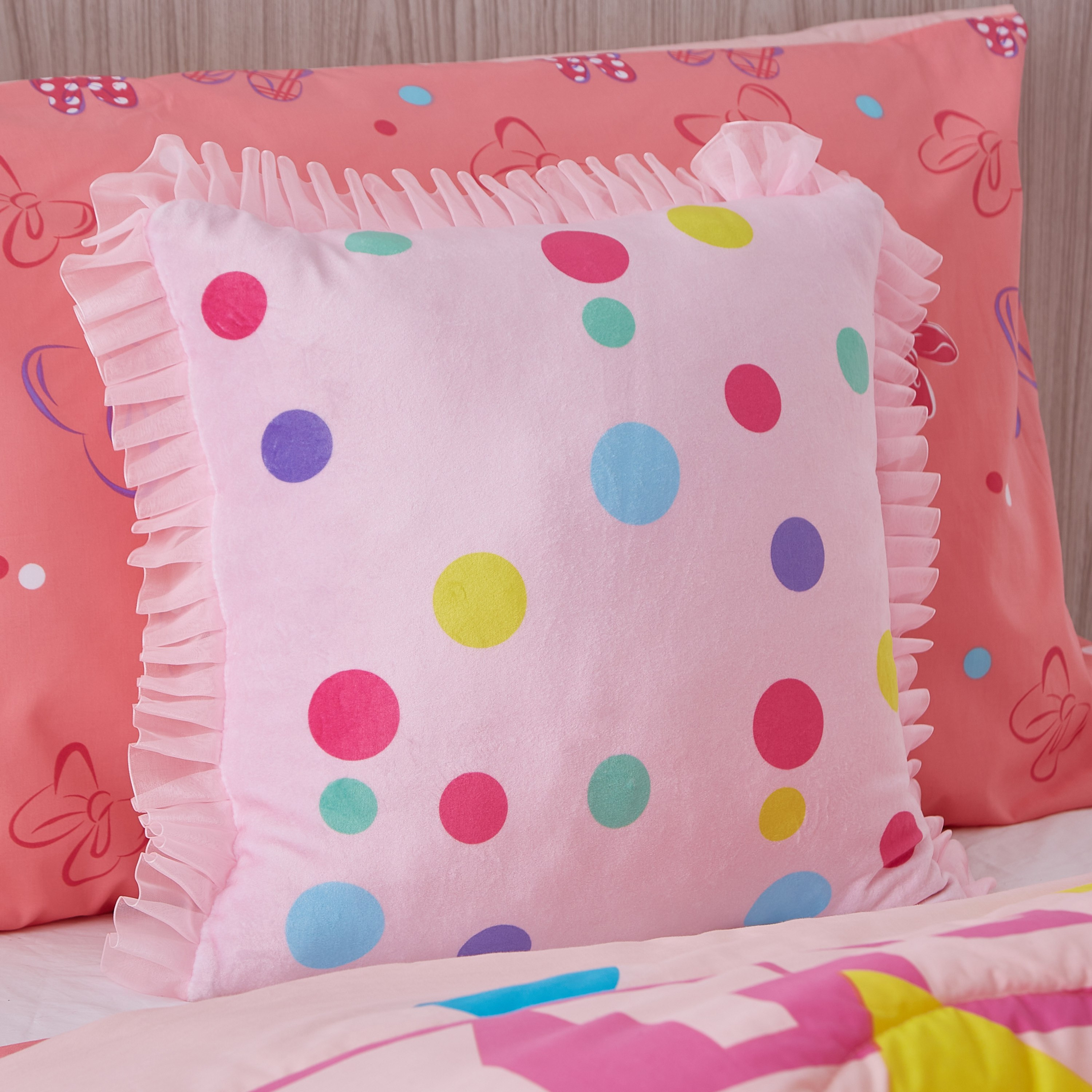 وسادة ميني ماوس بكشكش - 40x40 سم-hbxhomeware-hbxkidsandyouth-image-2