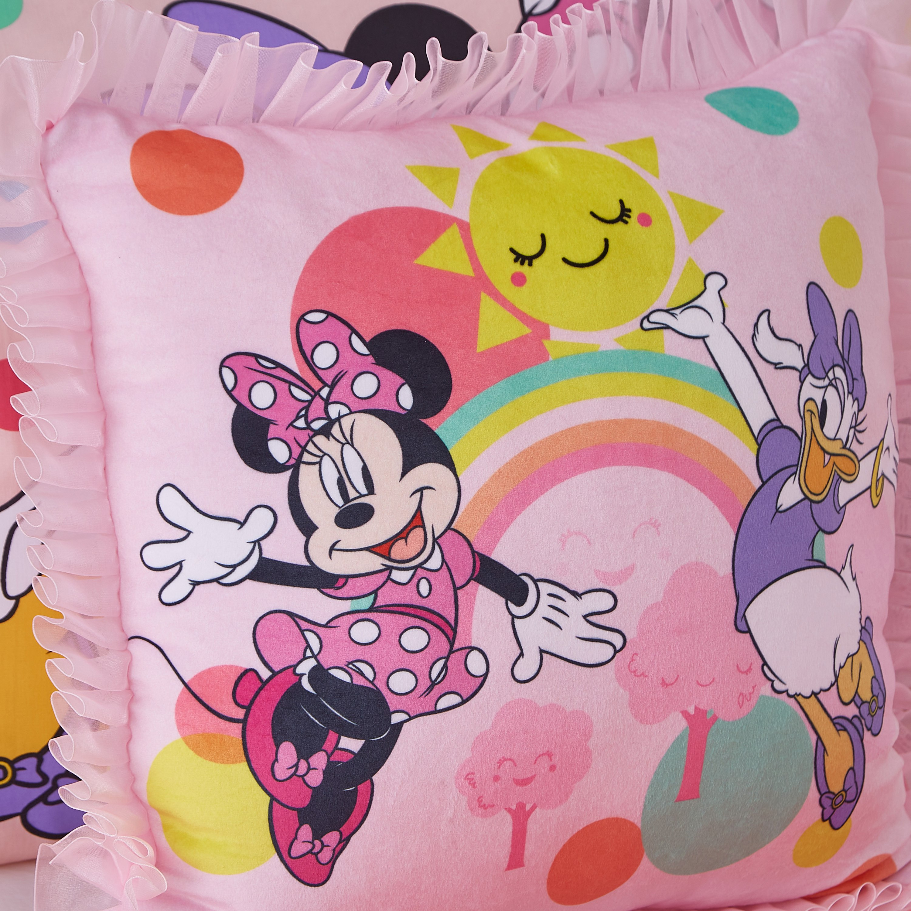 وسادة ميني ماوس بكشكش - 40x40 سم-hbxhomeware-hbxkidsandyouth-image-3