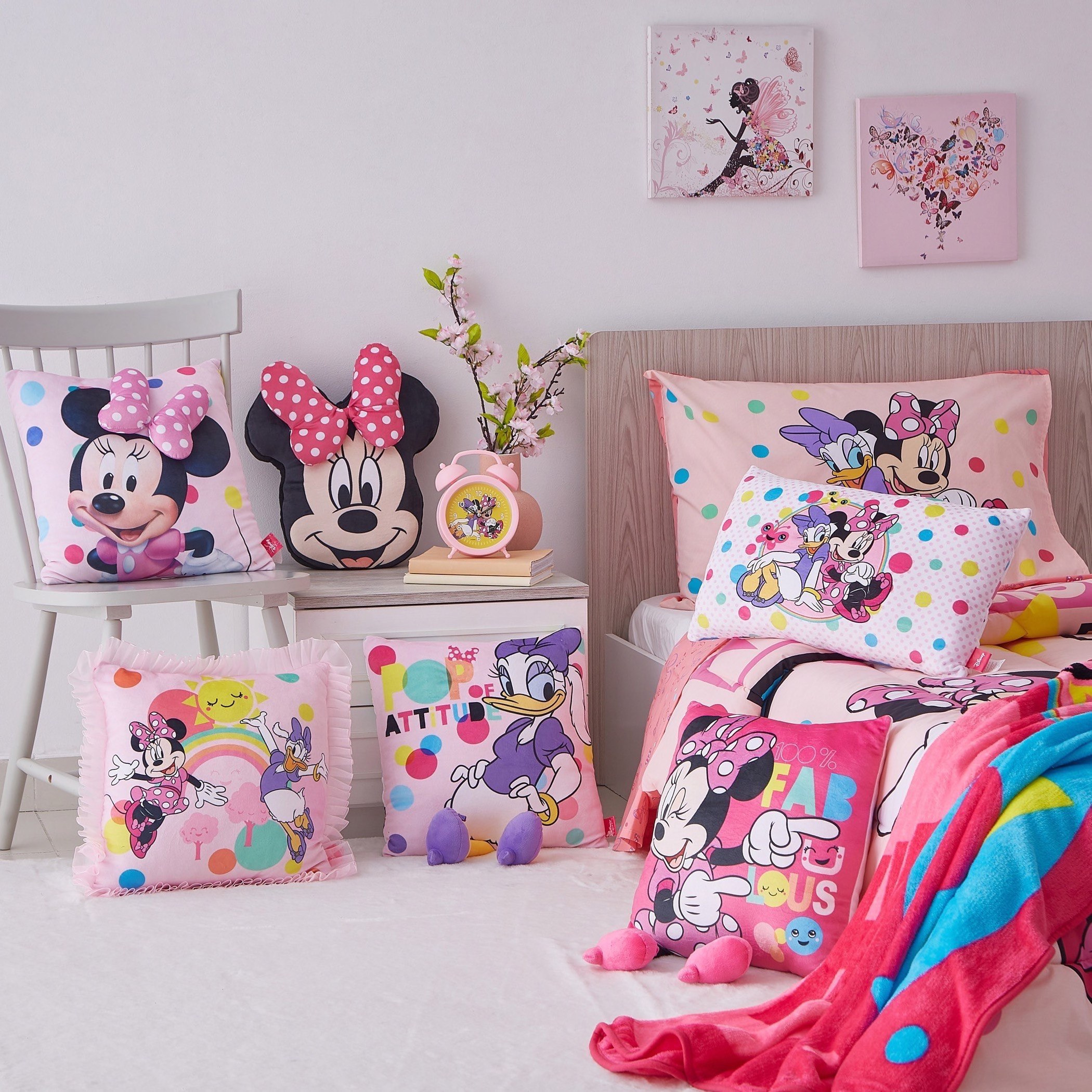 Minnie mouse hot sale throw pillow