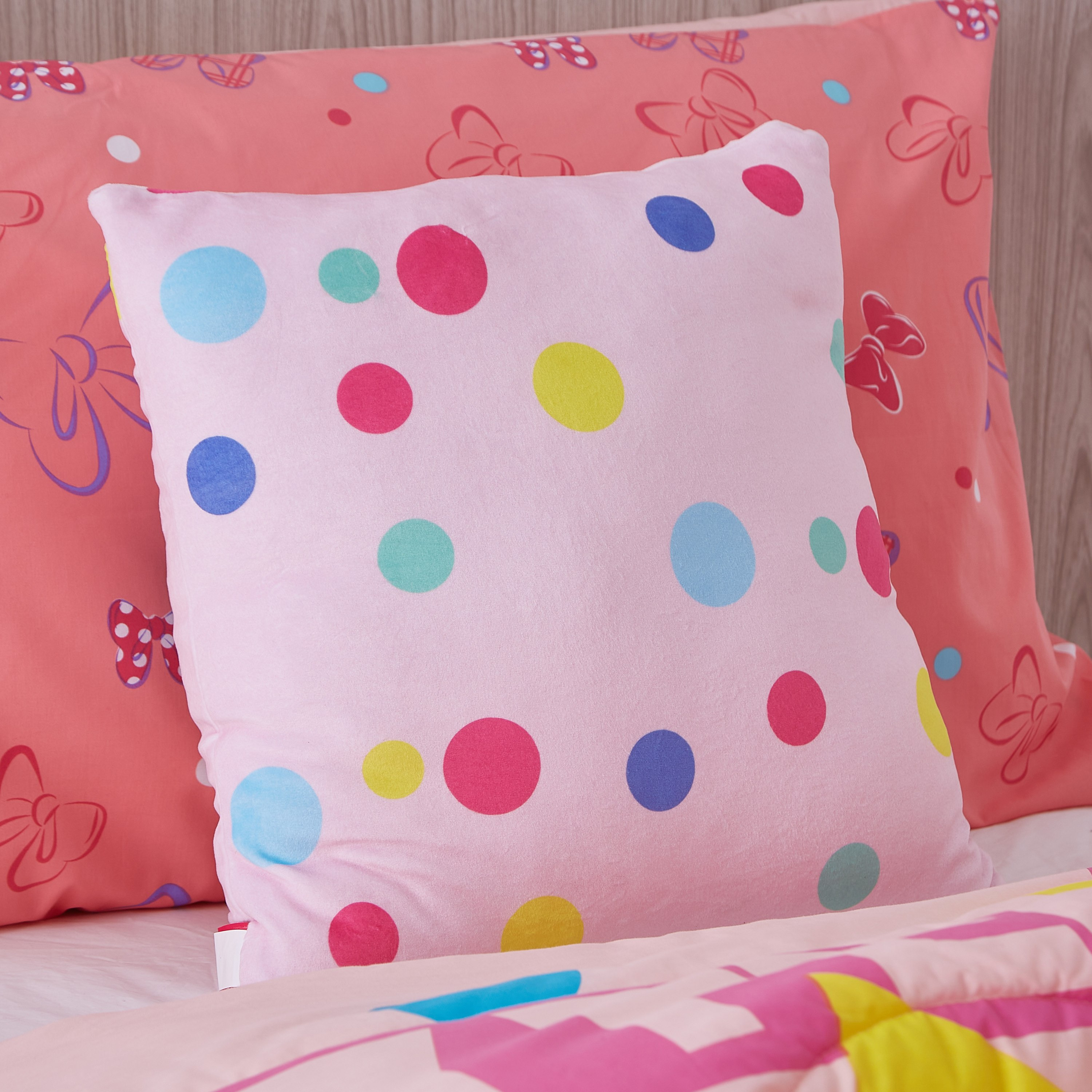 وسادة ميني ماوس بفيونكة ثلاثية الأبعاد - 40x40 سم-hbxhomeware-hbxkidsandyouth-image-2