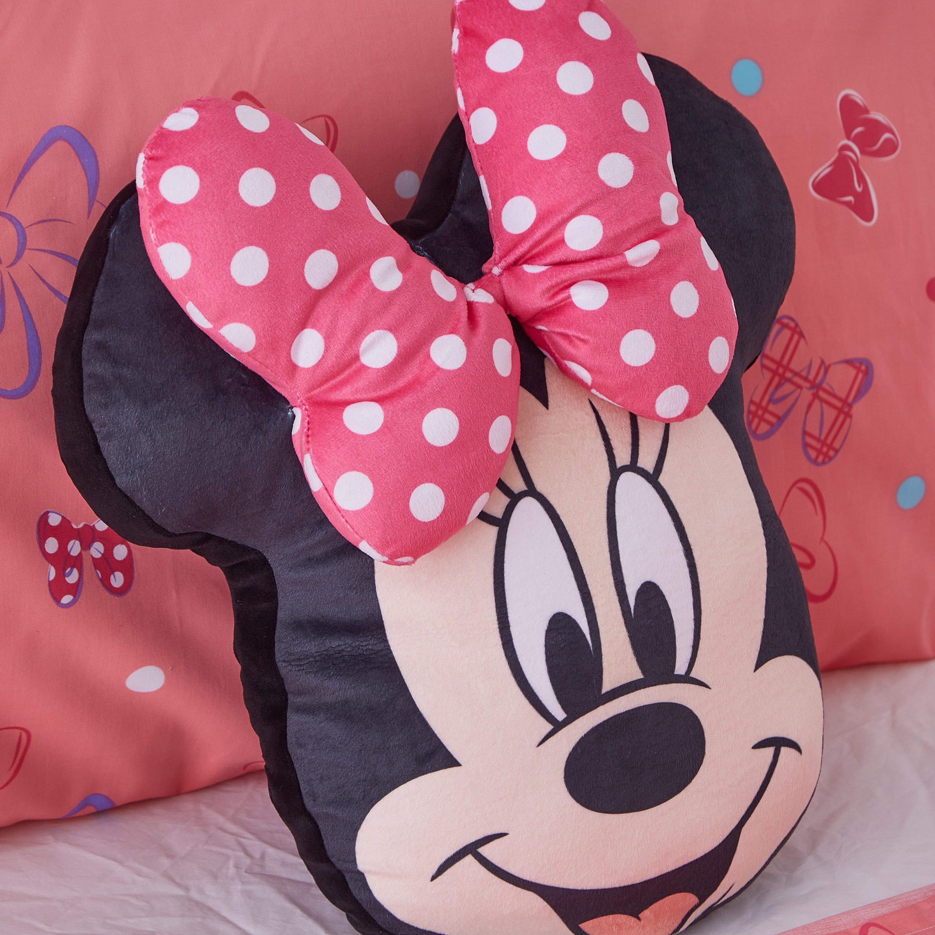 وسادة ميني ماوس بفيونكة ثلاثية الأبعاد - 38 سم-hbxhomeware-hbxkidsandyouth-image-2