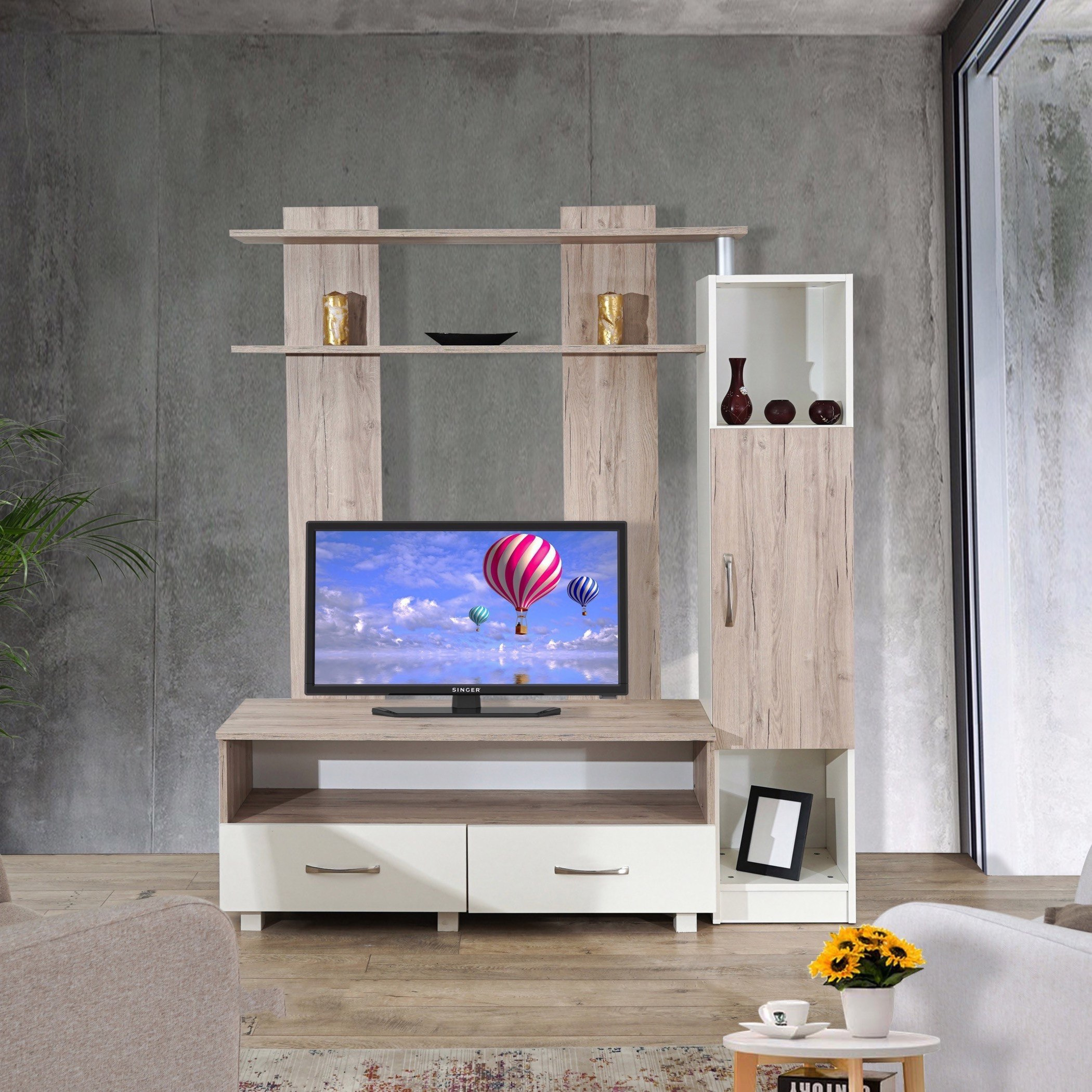 وحدة حائط - كونكورد-hbxlivingroom-mediaunitsandstorage-wallunits-image-1