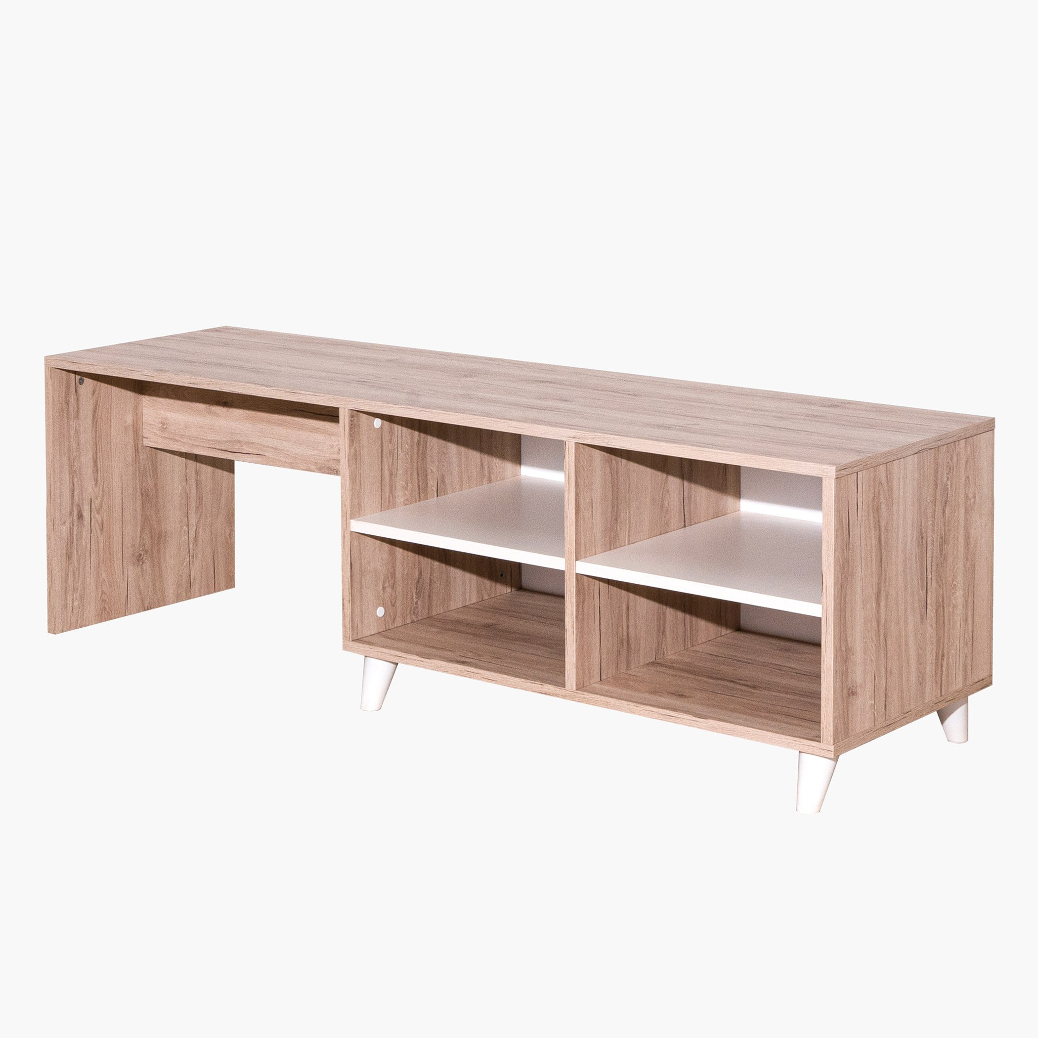 وحدة تلفزيون منخفضة للتلفزيونات حتى 70 بوصة- كونكورد-hbxlivingroom-mediaunitsandstorage-tvunits-image-4