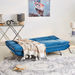 Joyfull 3-Seater Armless Fabric Sofa Bed-Sofas-thumbnail-3