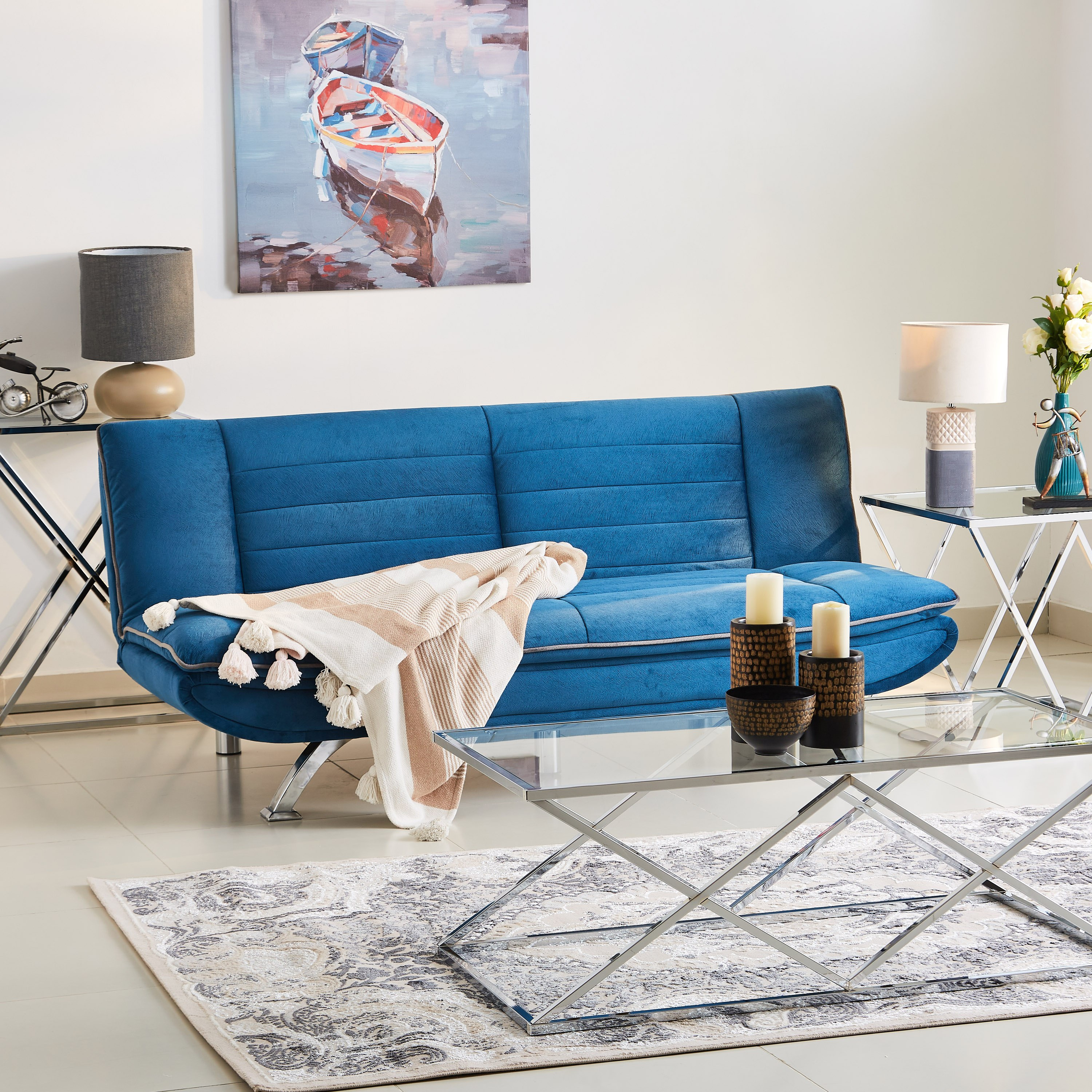 كنبة سرير قماشيّة 3 مقاعد دون مساند ذراعين من جويفول-hbxlivingroom-sofasandarmchairs-sofas-image-1