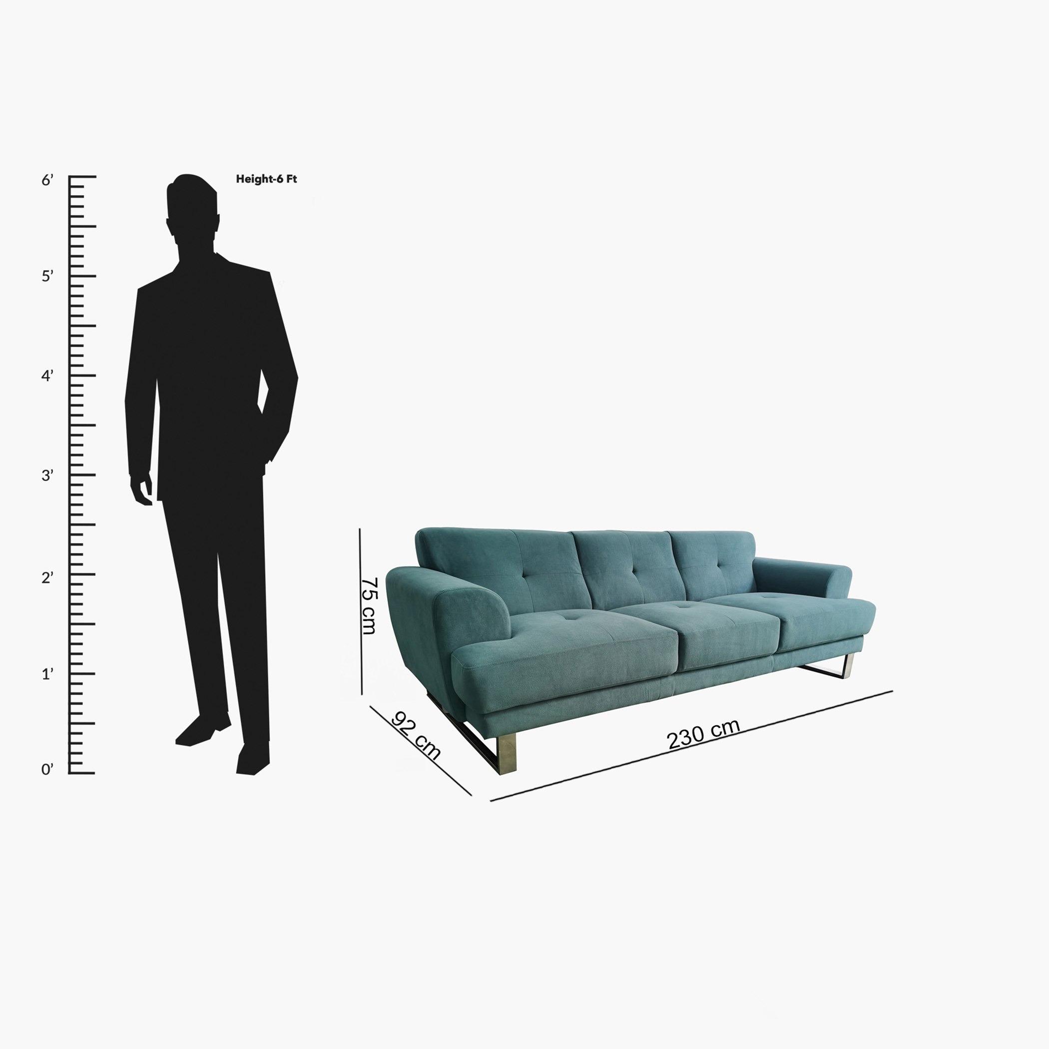 كنبة مخمليّة 3 مقاعد من سبينسر-hbxlivingroom-sofasandarmchairs-sofas-image-6