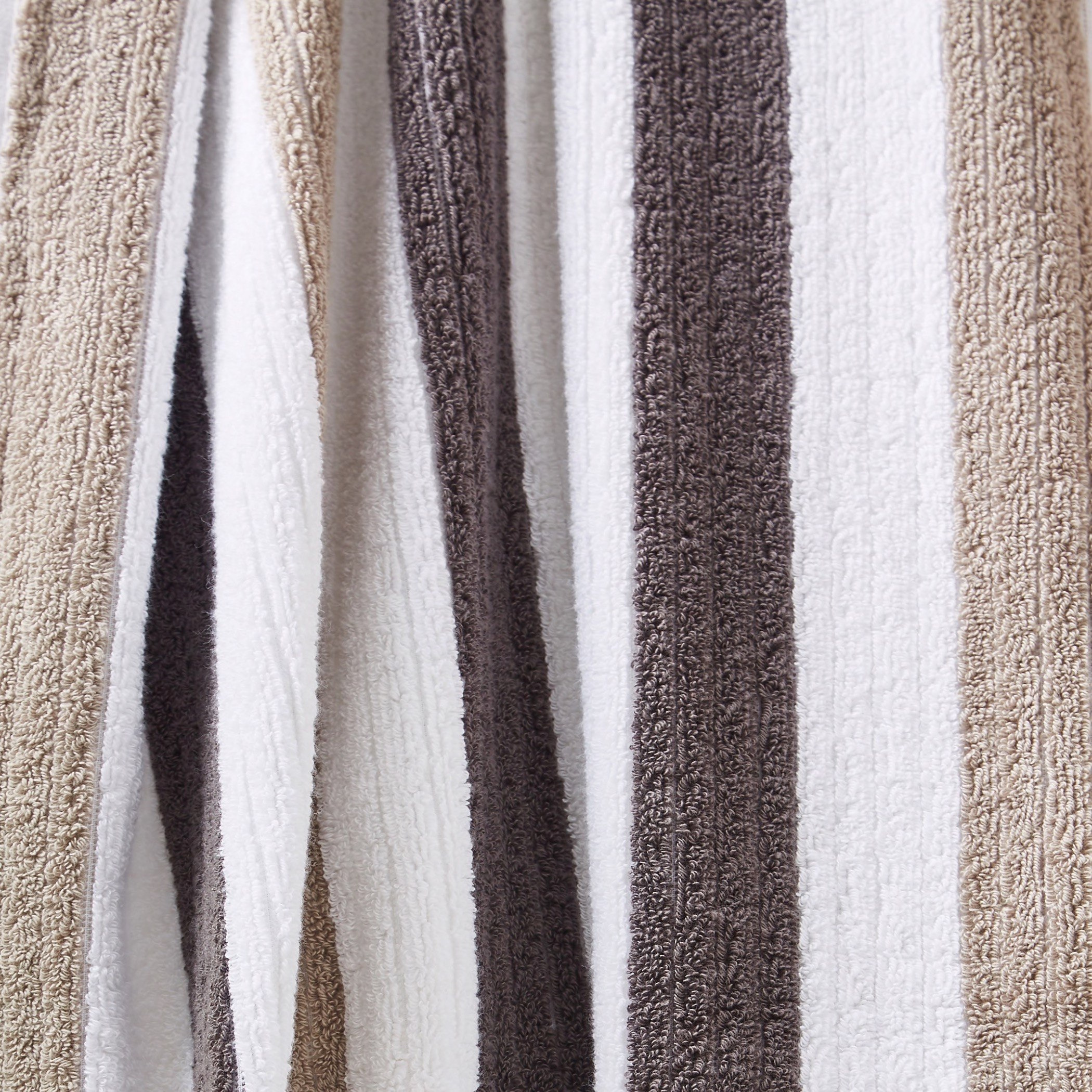 Marlo Ribbed Stripe Cotton Bath Towel - 70x140 cm-hbxbathroom-bathroomtextiles-image-3