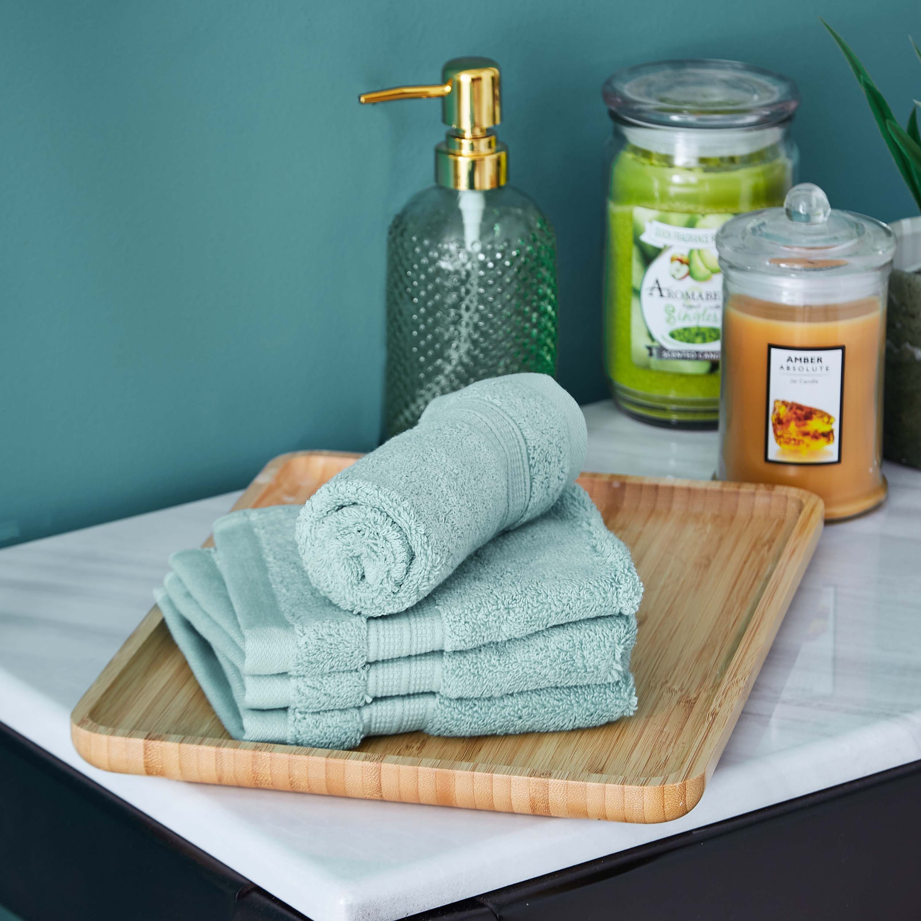 Air Rich 4-Piece Face Towel Set - 30x30 cm-hbxbathroom-bathroomtextiles-image-1