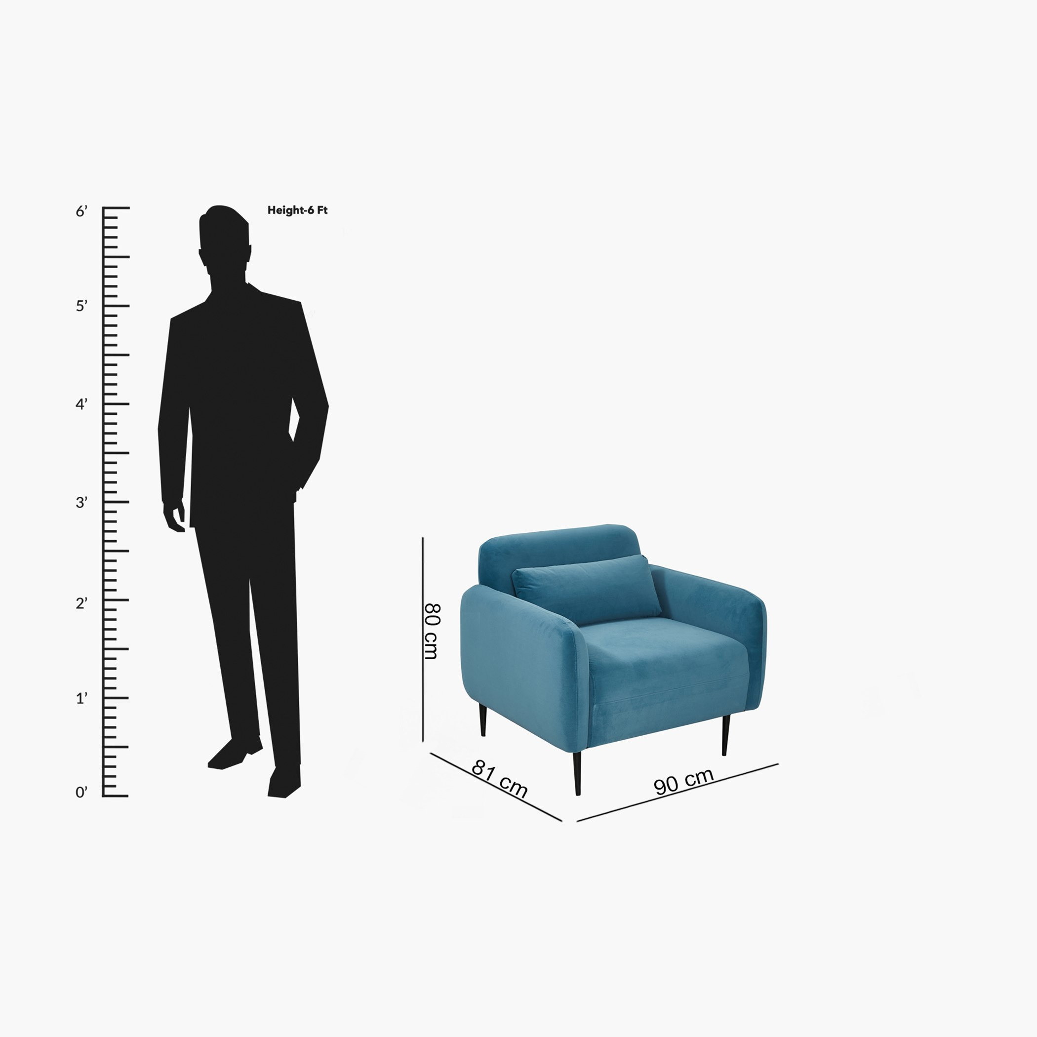 كنبة مخمليّة مقعد واحد مع وسادة من إيلفا-hbxlivingroom-sofasandarmchairs-sofas-image-9
