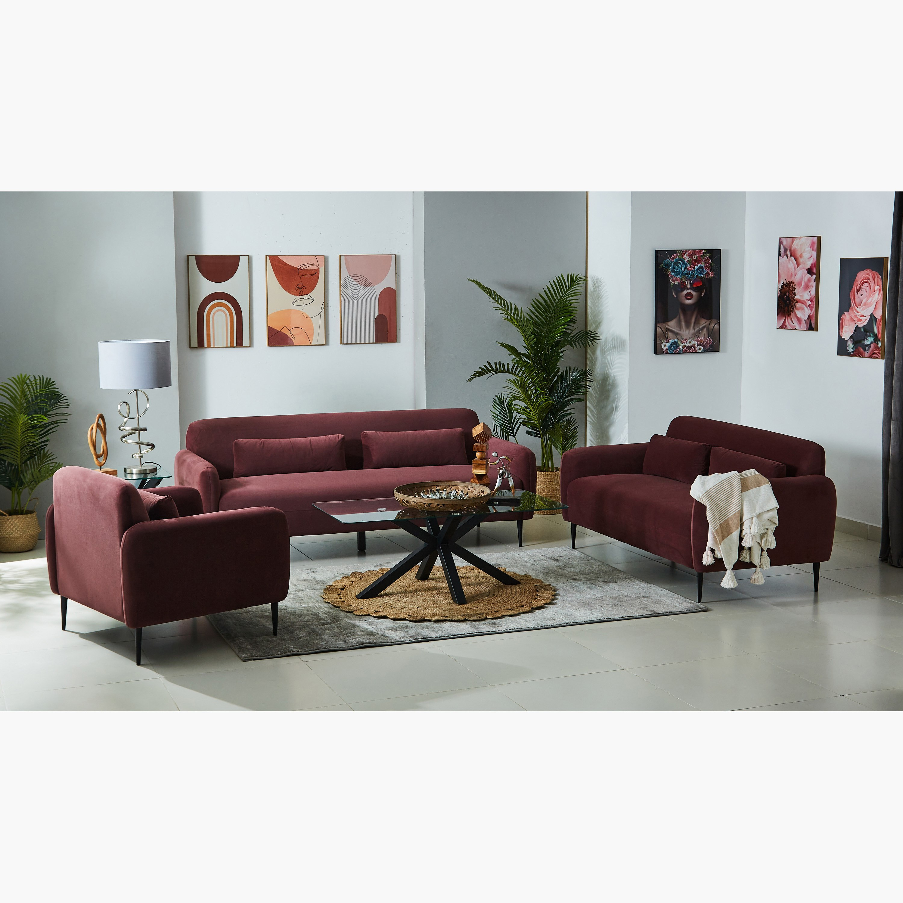 كنبة مخمليّة مقعد واحد مع وسادة من إيلفا-hbxlivingroom-sofasandarmchairs-sofas-image-9