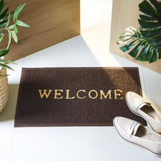 Welcome Embossed Doormat - 40x60 cm