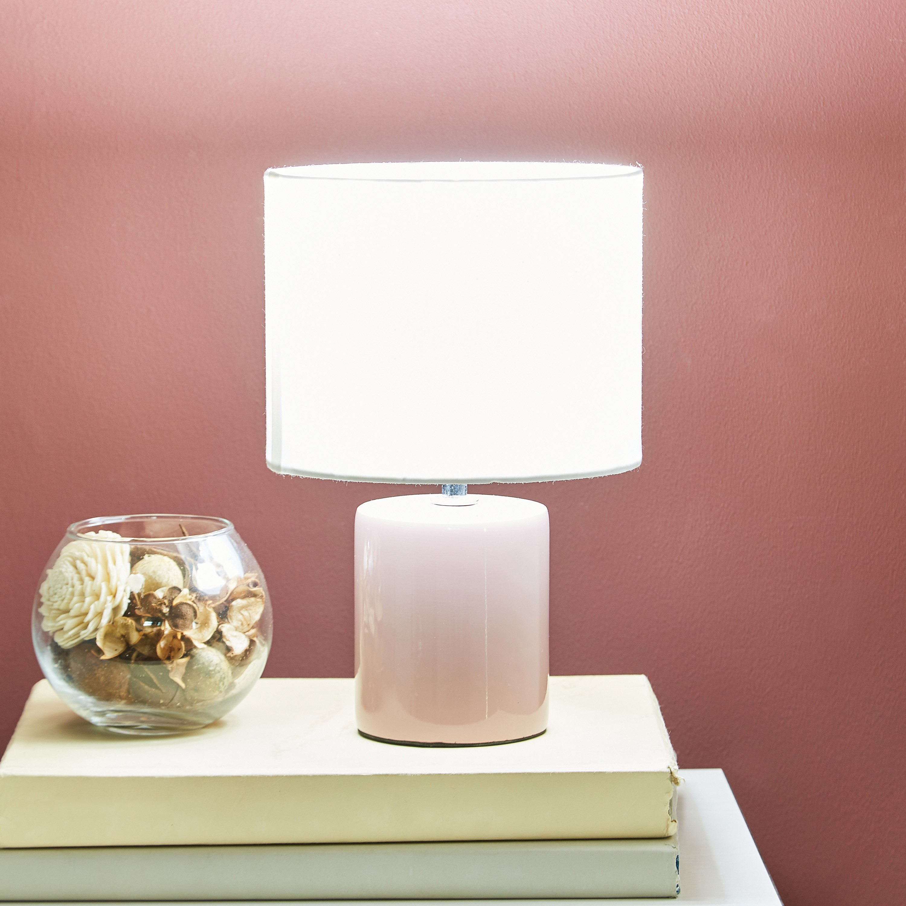 Lumiere Ceramic Facile Lamp - 28 cm-hbxlivingroom-lighting-tablelamps-image-2