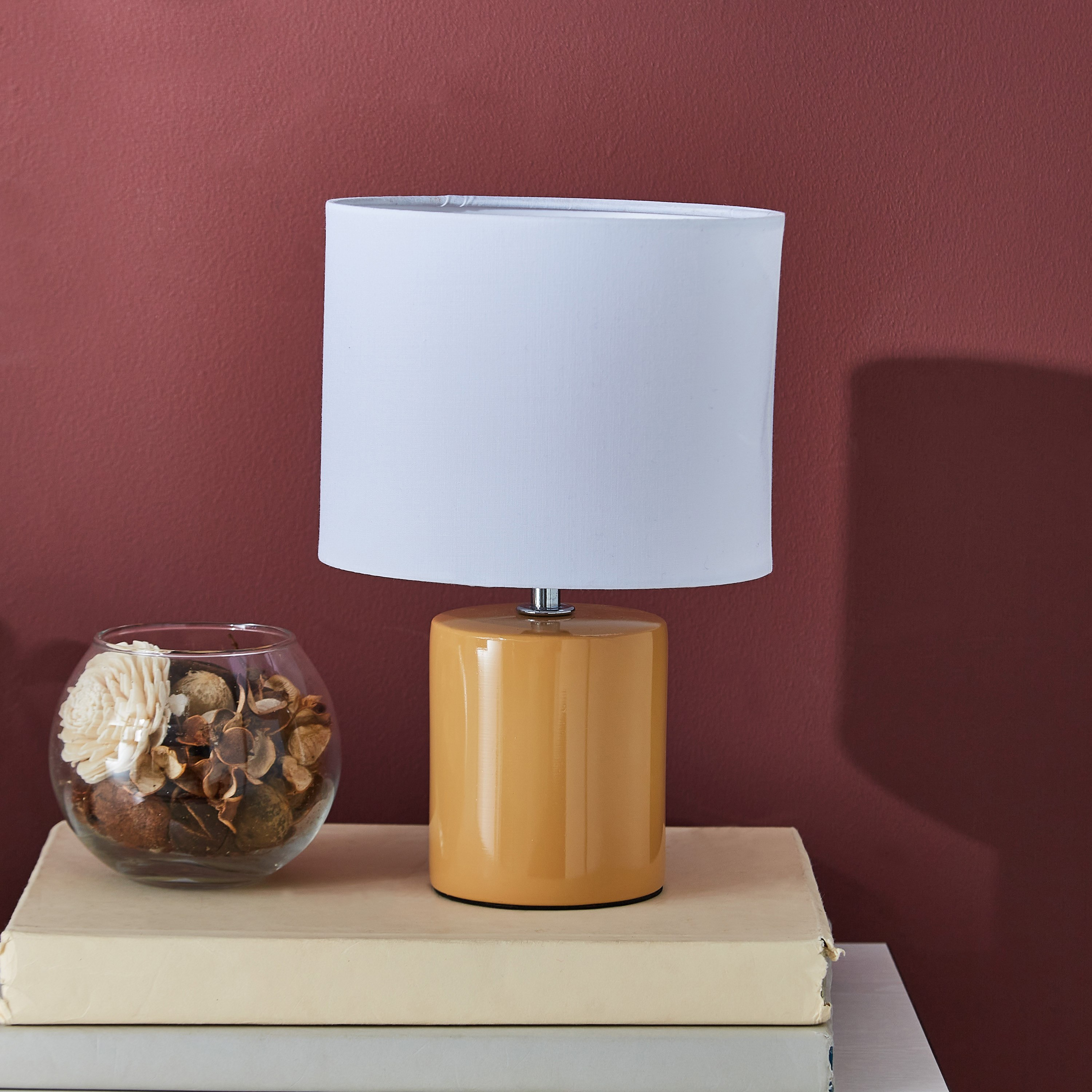 مصباح طاولة سيراميك من لوميير - 27 سم-hbxlivingroom-lighting-tablelamps-image-1
