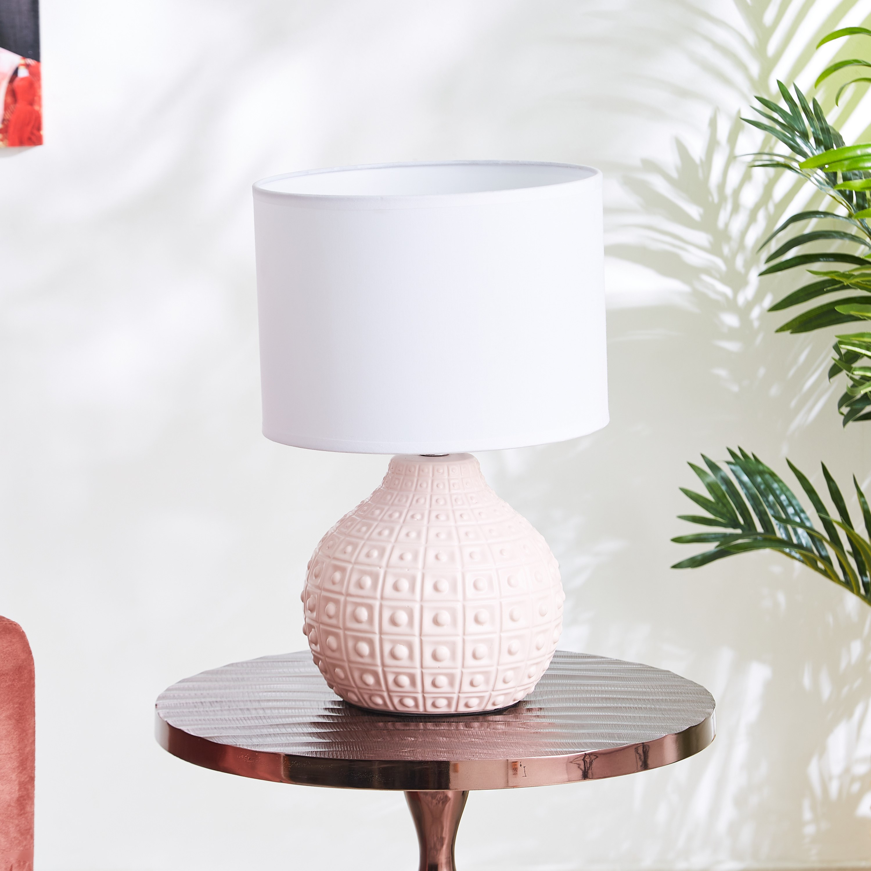 مصباح سيراميك بارز الملمس من لوميير - 38 سم-hbxlivingroom-lighting-tablelamps-image-1