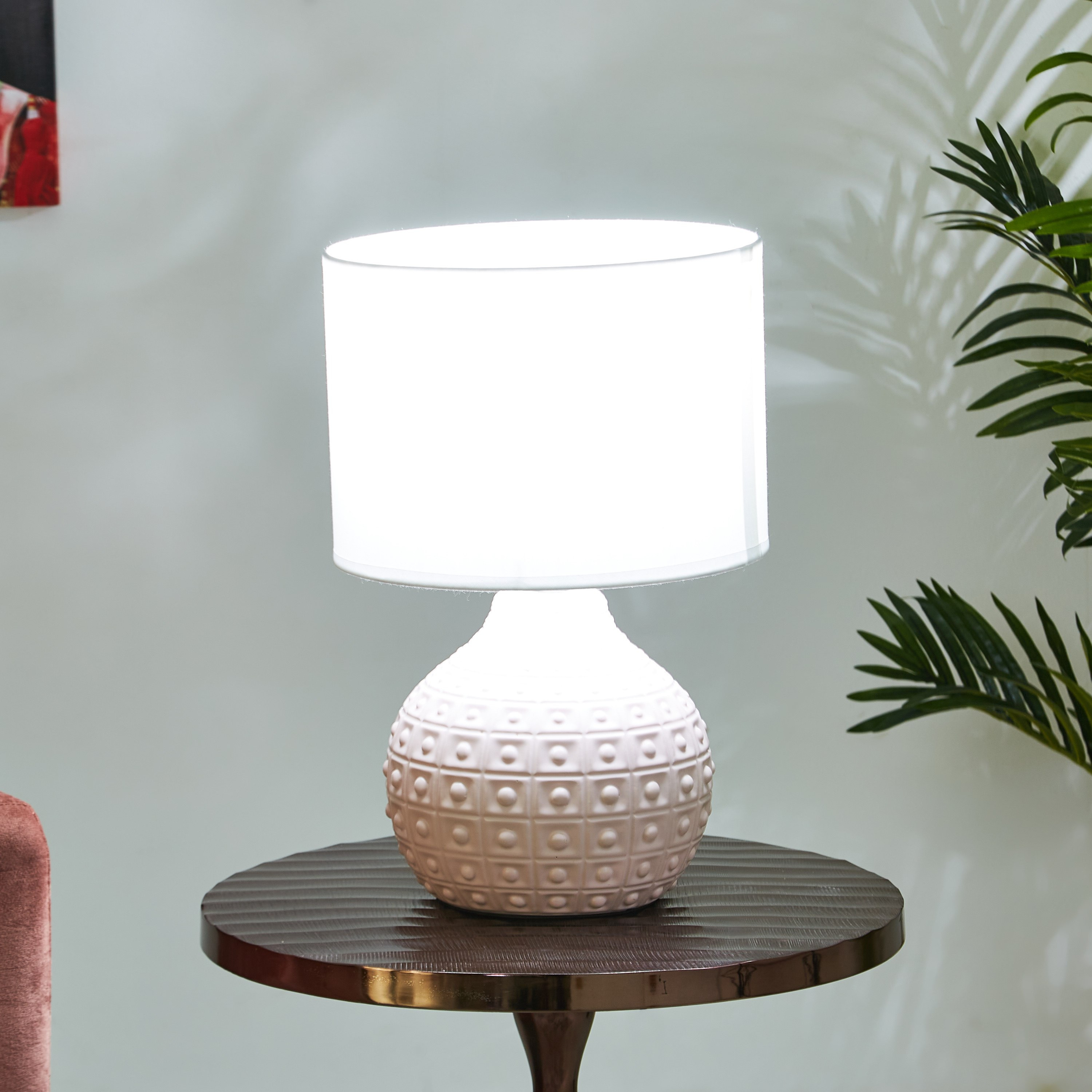 مصباح سيراميك بارز الملمس من لوميير - 38 سم-hbxlivingroom-lighting-tablelamps-image-2