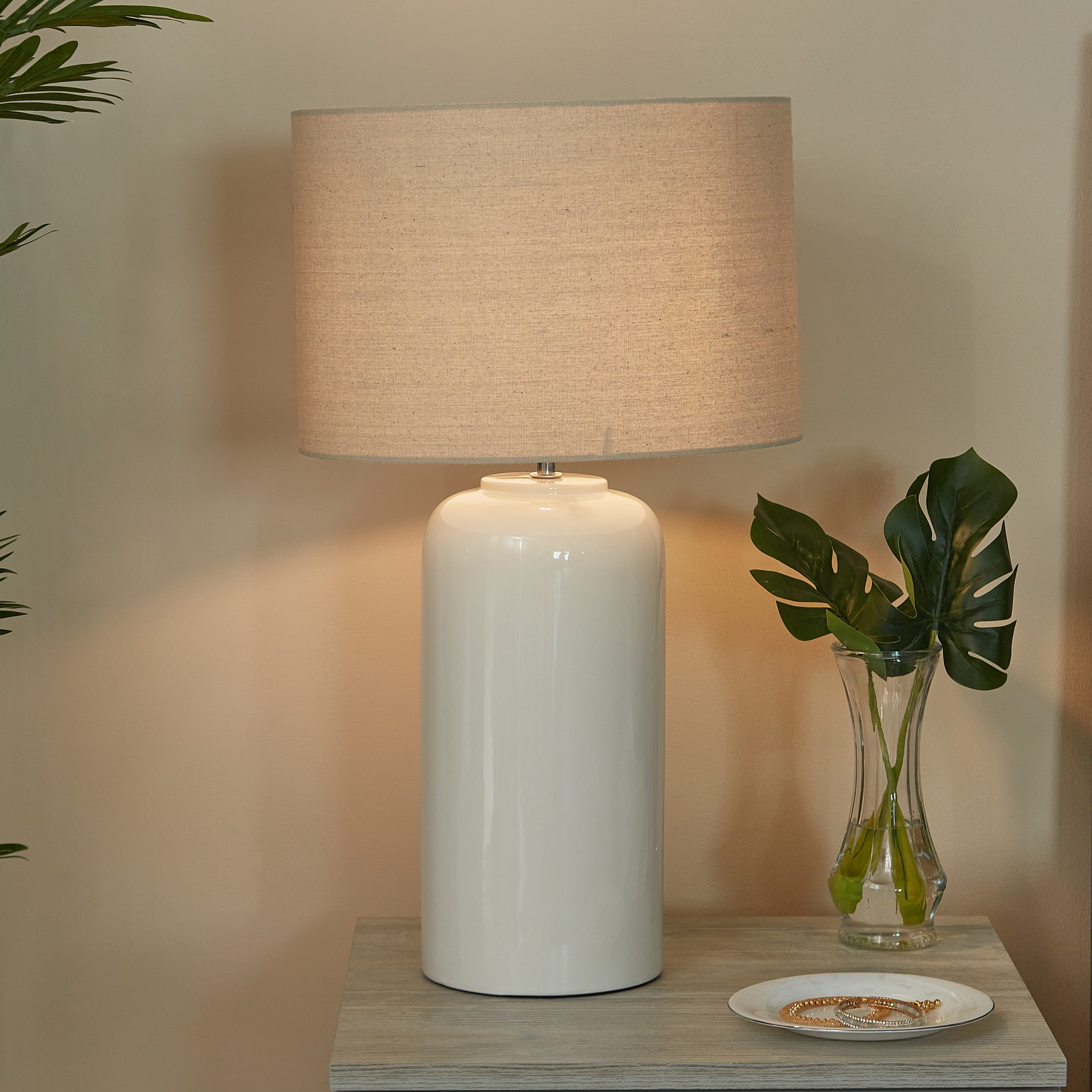 مصباح أسطواني أومبير سيراميك من لوميير - 60 سم-hbxlivingroom-lighting-tablelamps-image-2