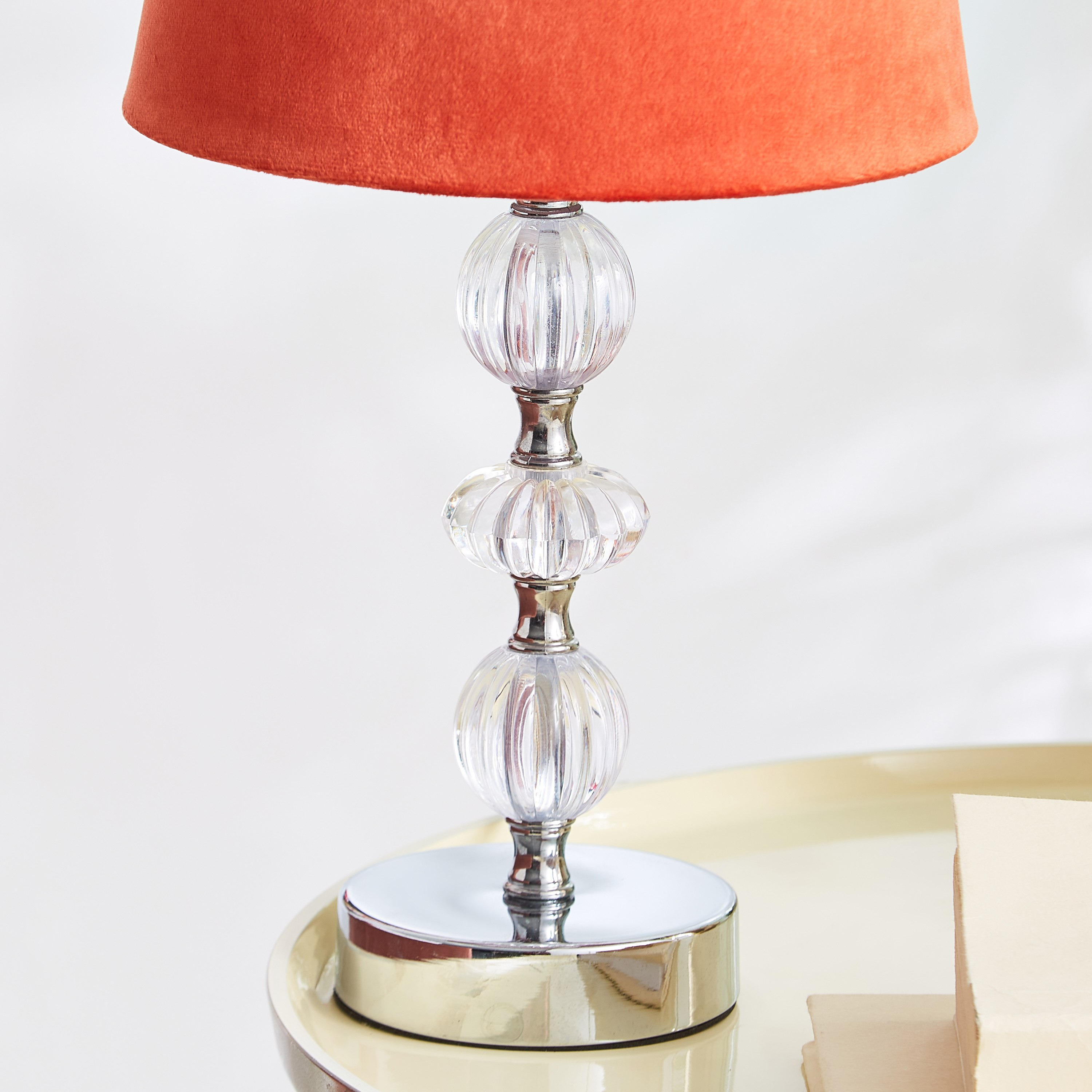 مصباح زجاجي مخملي من لوميير - 36 سم-hbxlivingroom-lighting-tablelamps-image-3