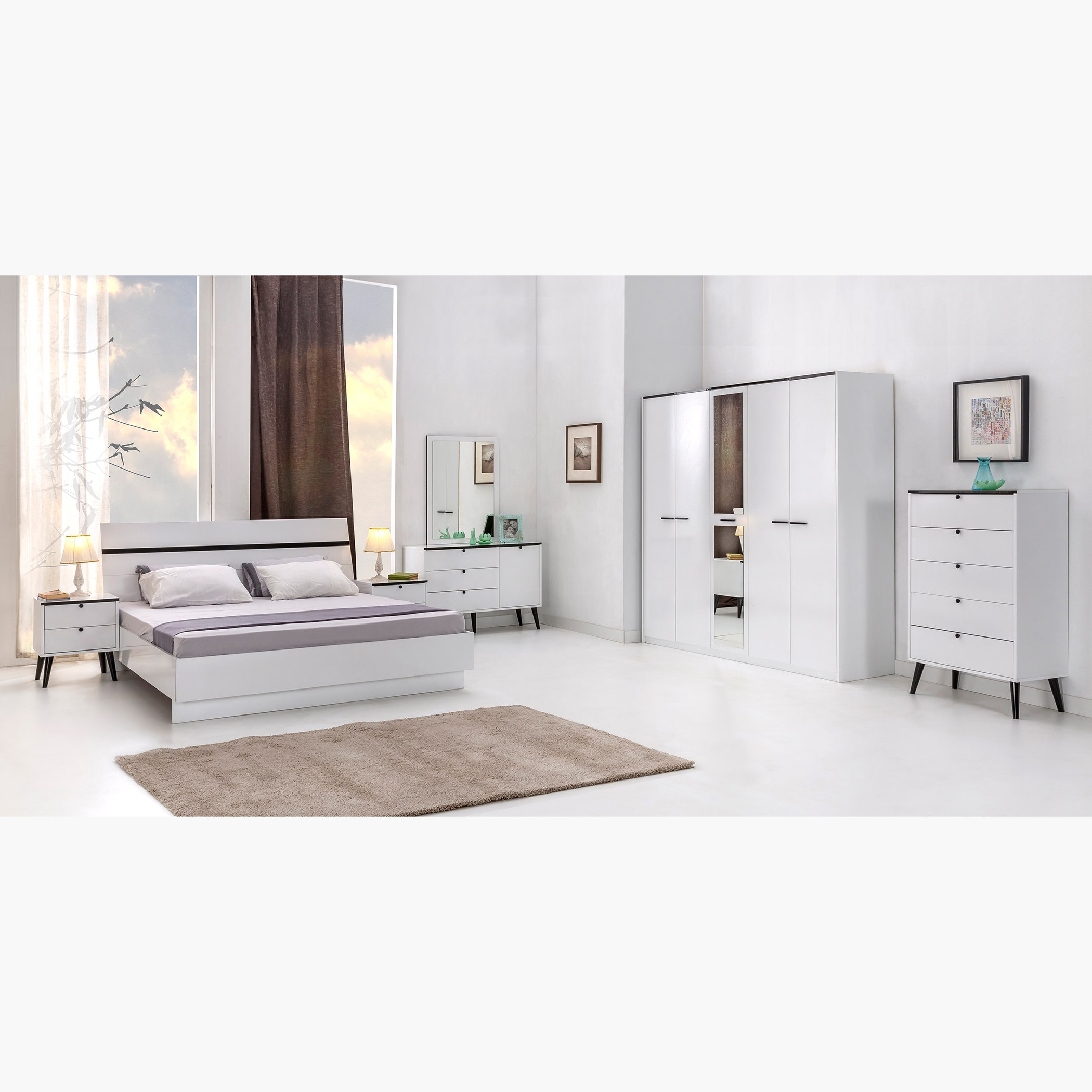 وحدة 5 أدراج من فنلندا-hbxfurniture-dressersandchests-chestofdrawers-image-5