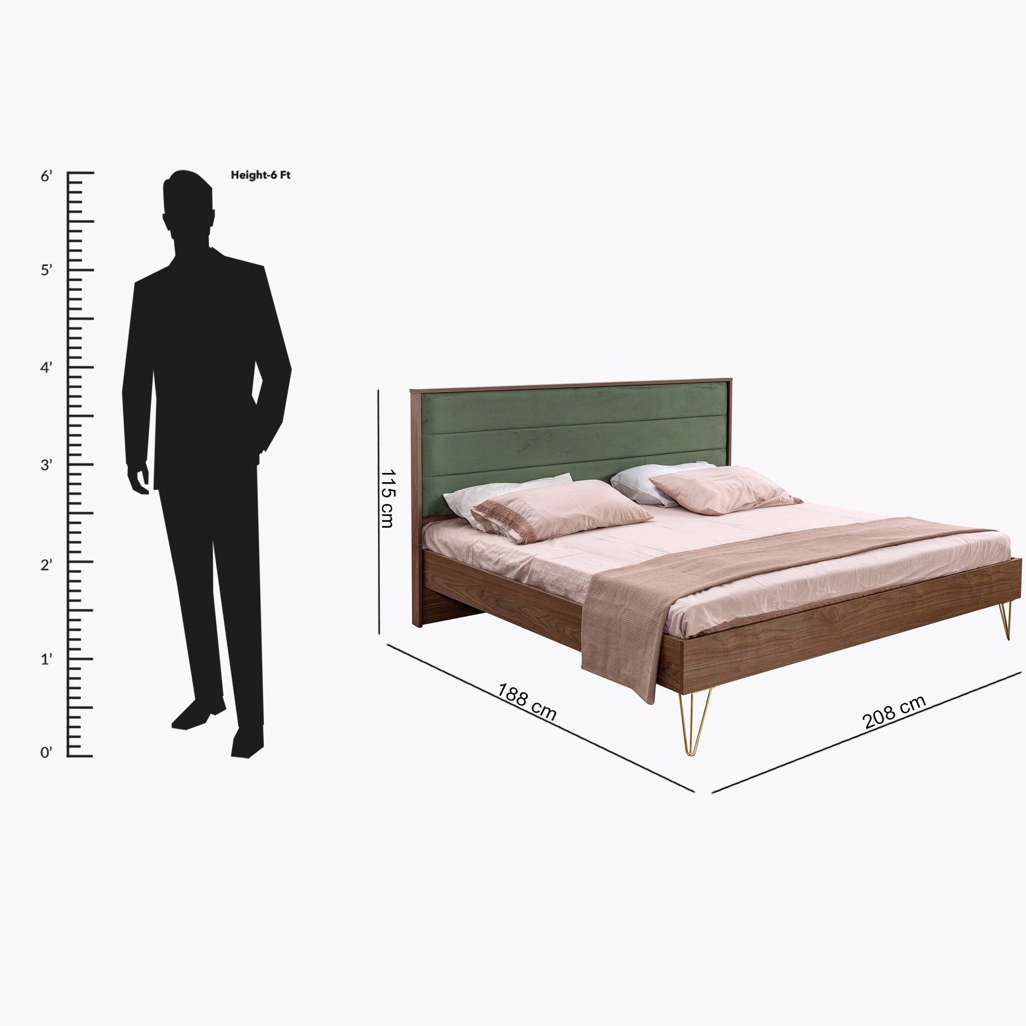 طقم غرفة نوم كينج 5 قطع من نيتشر - 180x200 سم-hbxbedroom-bedsandbedsets-bedroomsets-king-image-18