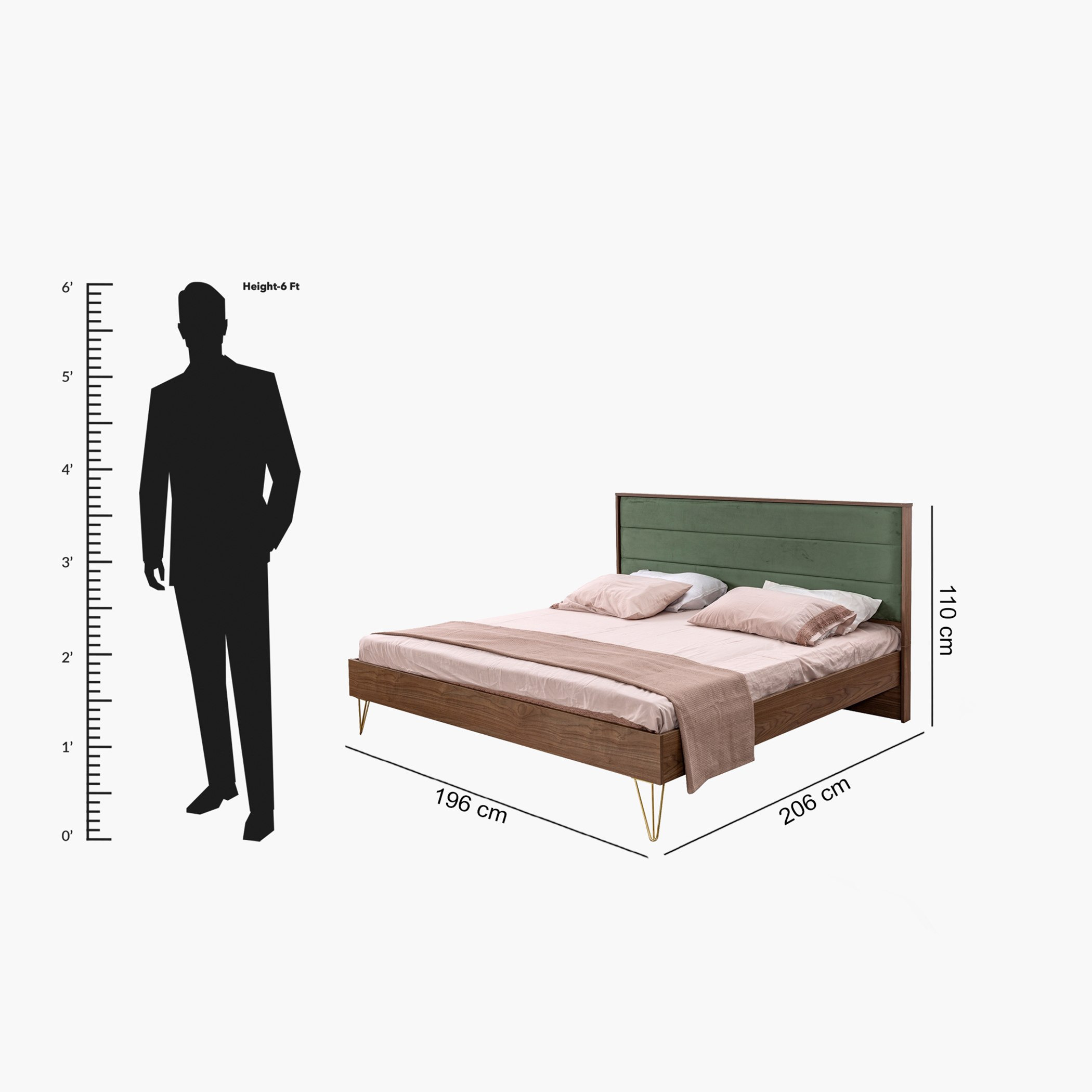طقم غرفة نوم كينج 5 قطع من نيتشر - 180x200 سم-hbxbedroom-bedsandbedsets-bedroomsets-king-image-23