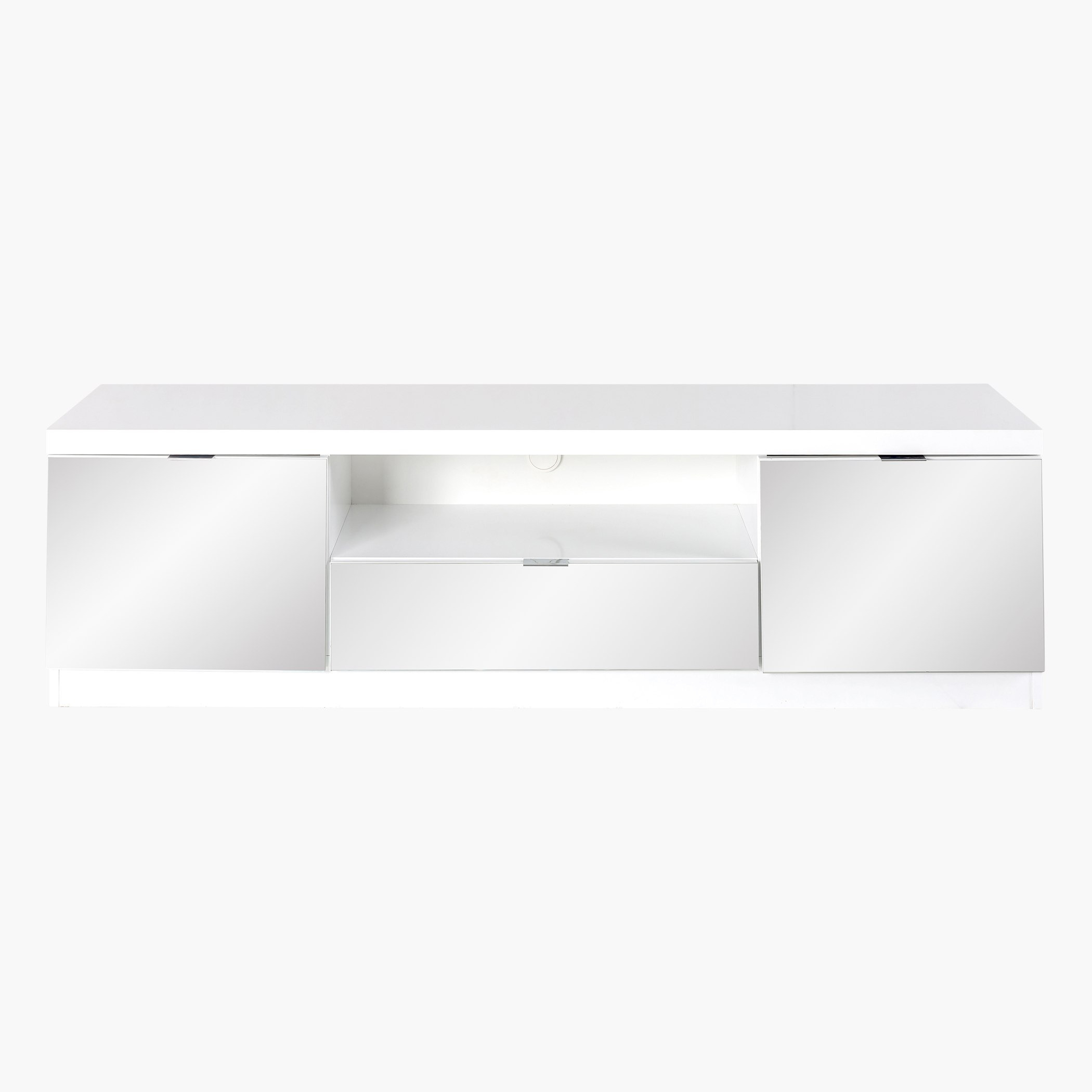 وحدة تلفاز منخفضة عالية اللمعان بمرآة  للتلفزيونات حتى 70 بوصة-hbxlivingroom-mediaunitsandstorage-tvunits-image-3