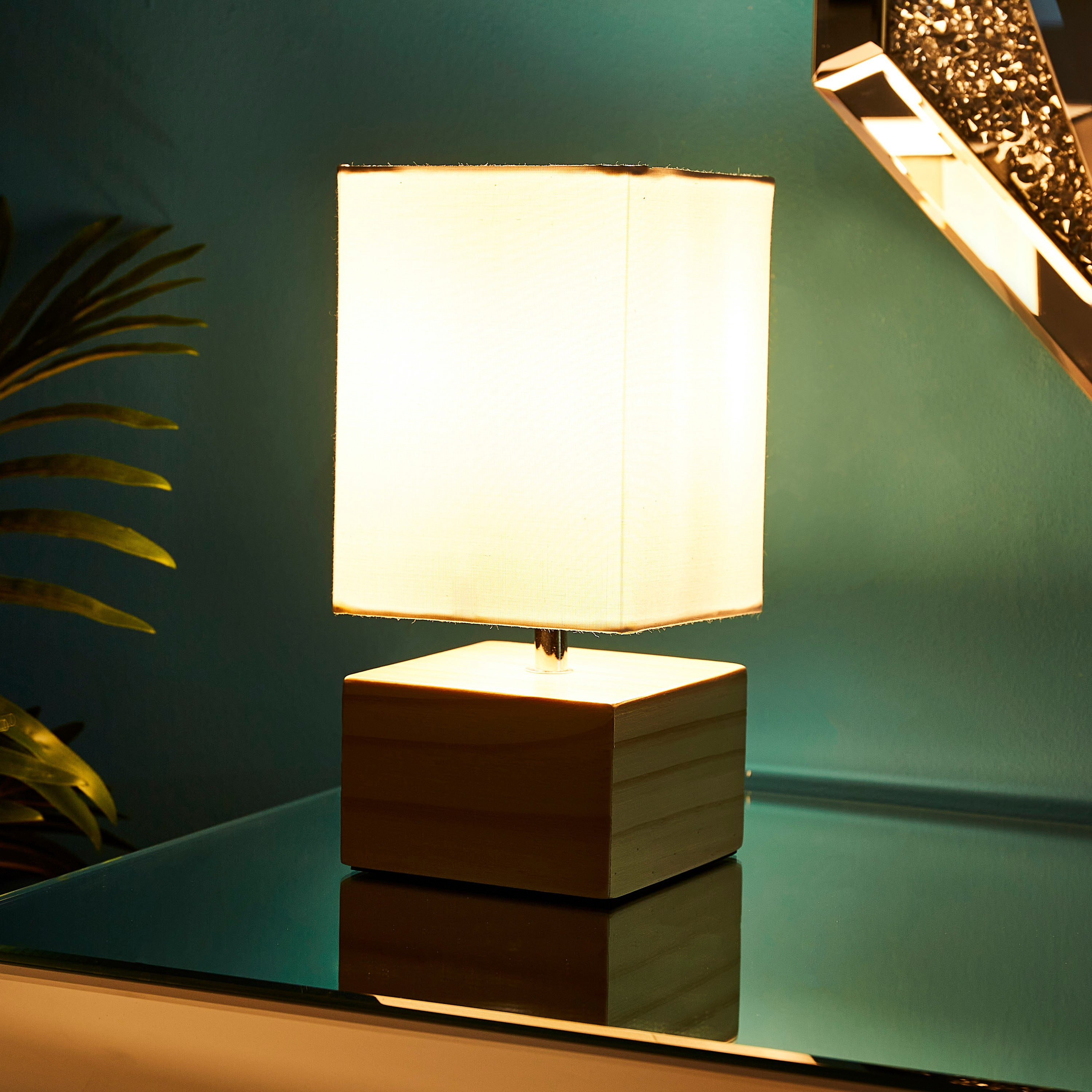 مصباح خشبي مربع من بلاز - 25 سم-hbxlivingroom-lighting-tablelamps-image-2