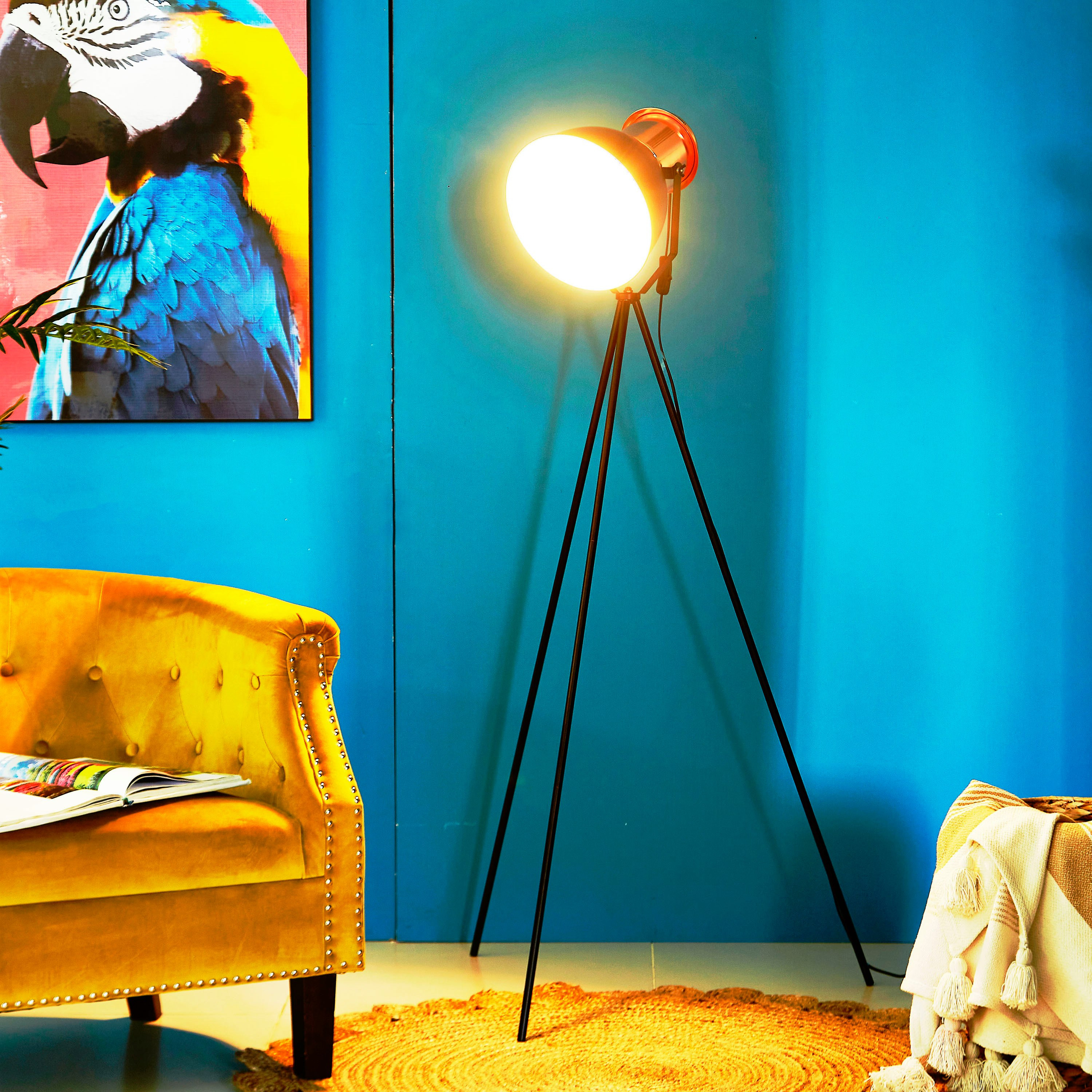 Blaze Metal Antique Tripod Lamp - 146 cm-PROMO_HB_AE_B1G1_250925-image-2